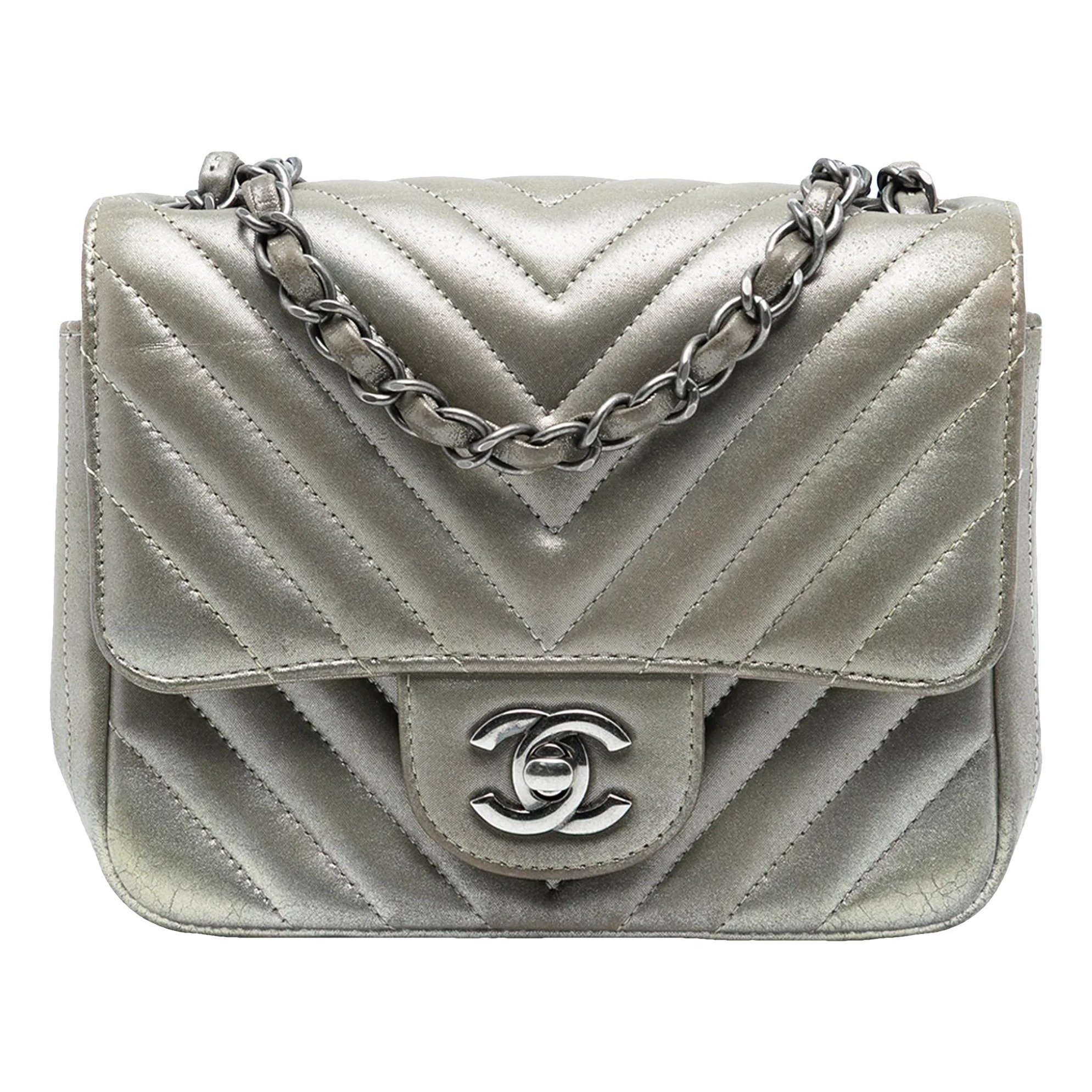 Leather mini bag