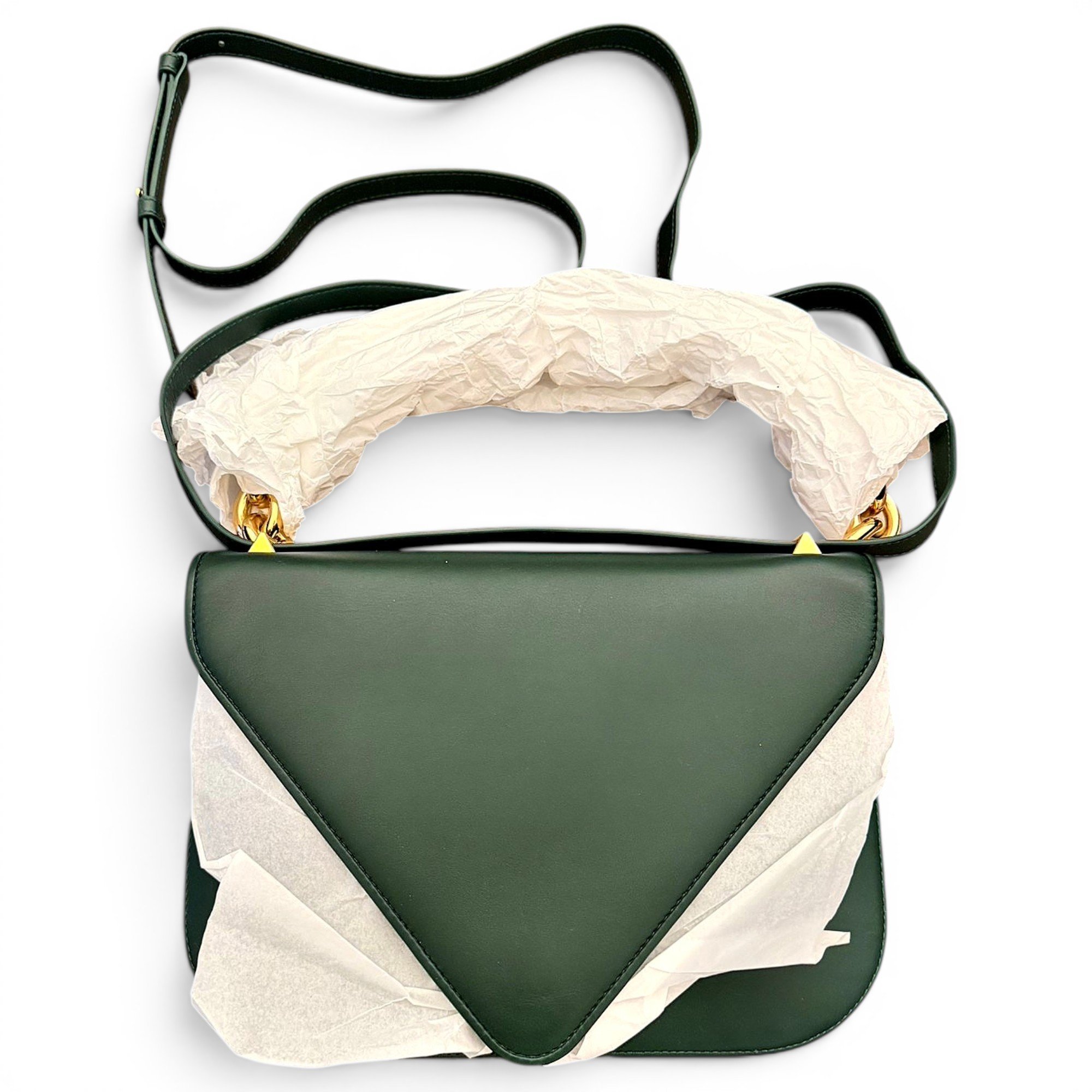 Mount leather crossbody bag