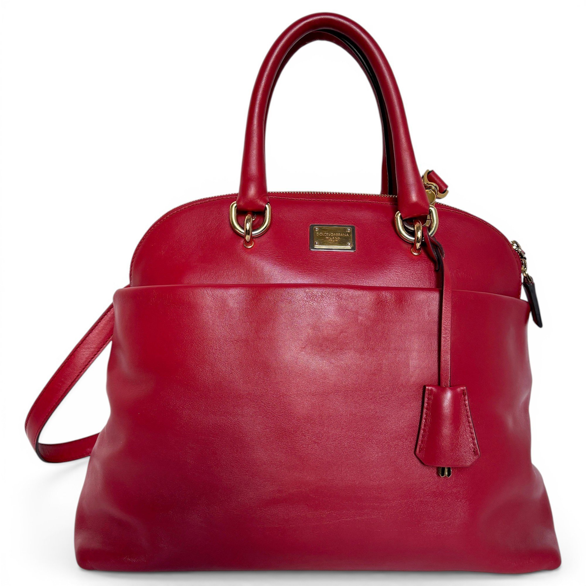 Leather handbag