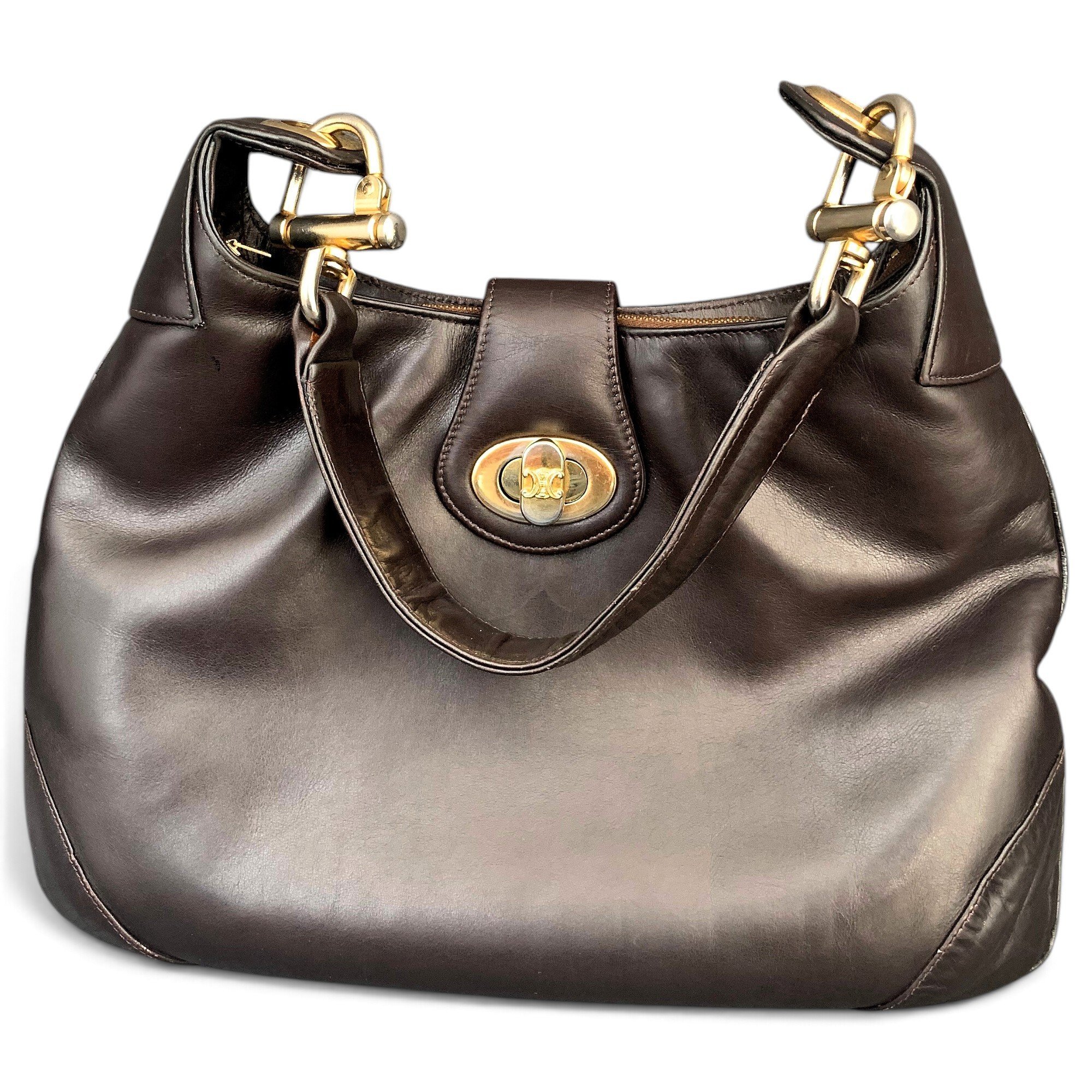 Celine Hobo leather handbag