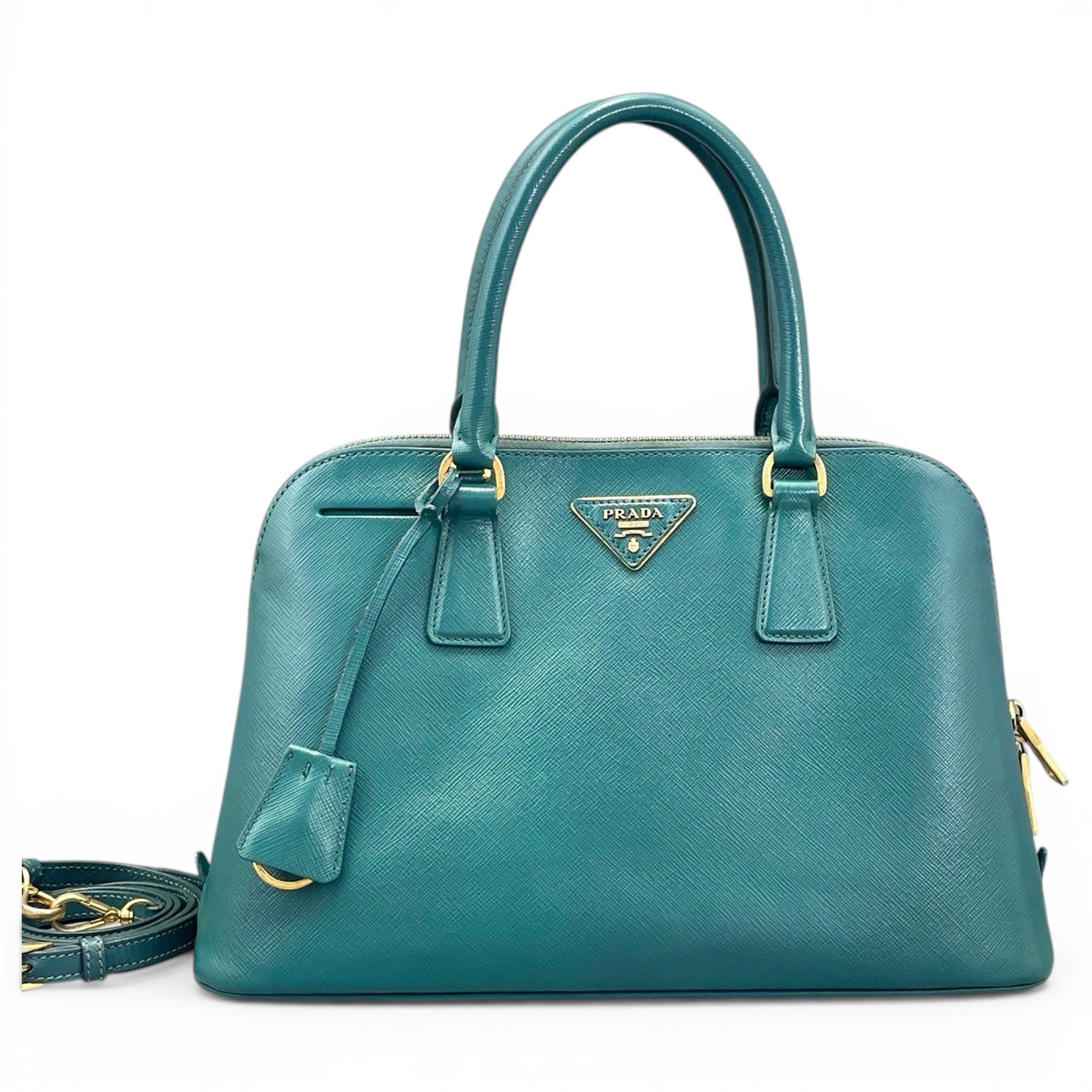 Galleria leather handbag