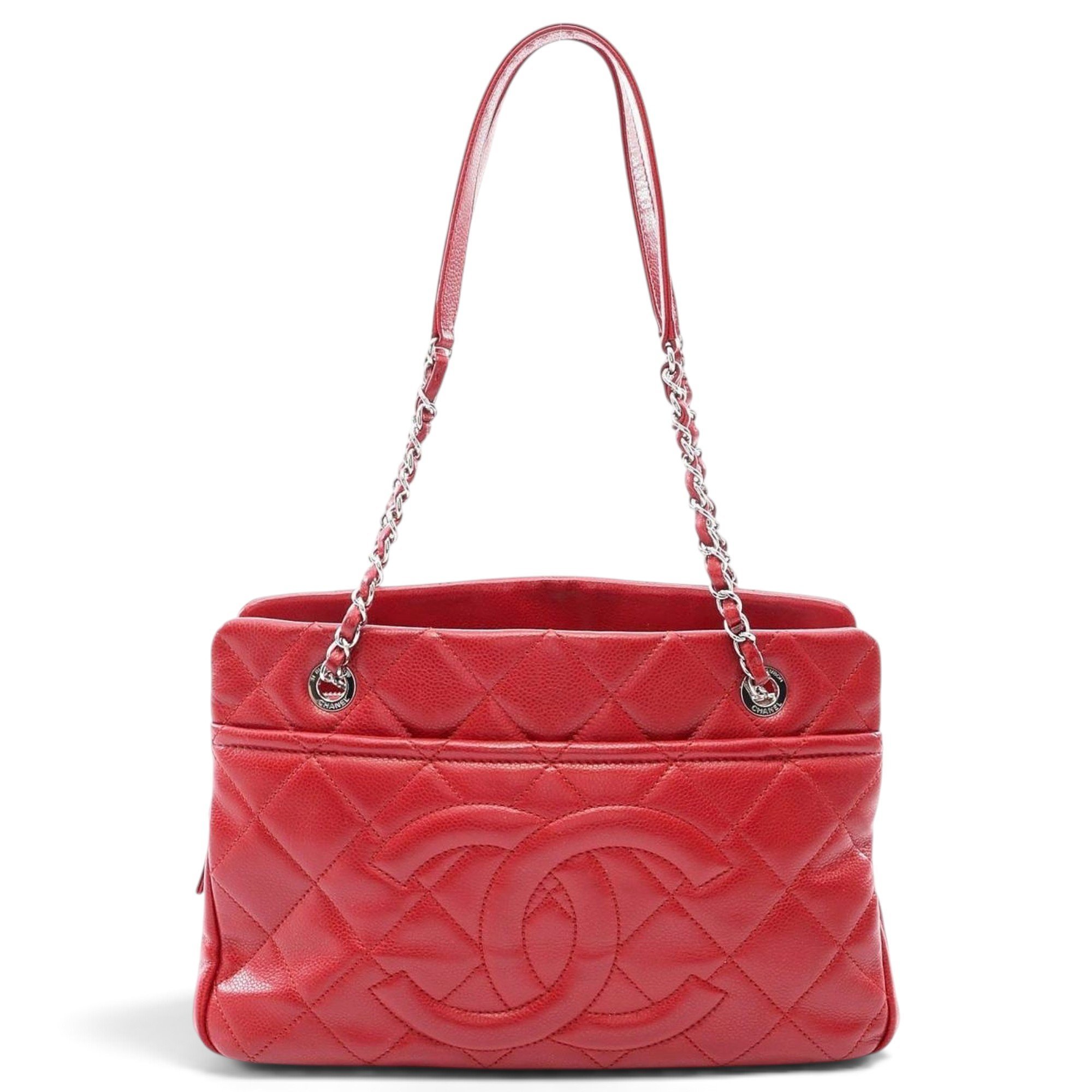 Leather tote