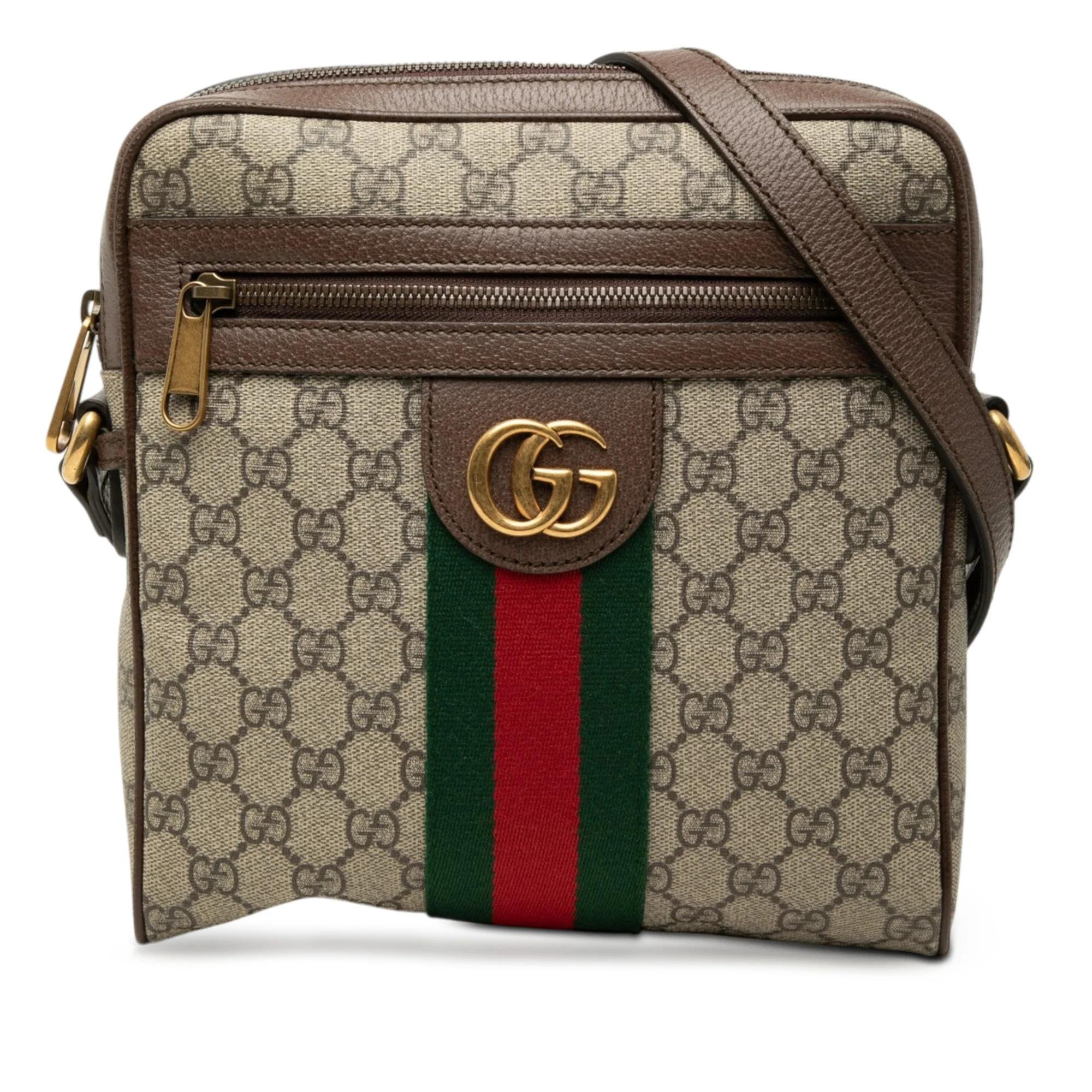 Ophidia leather handbag
