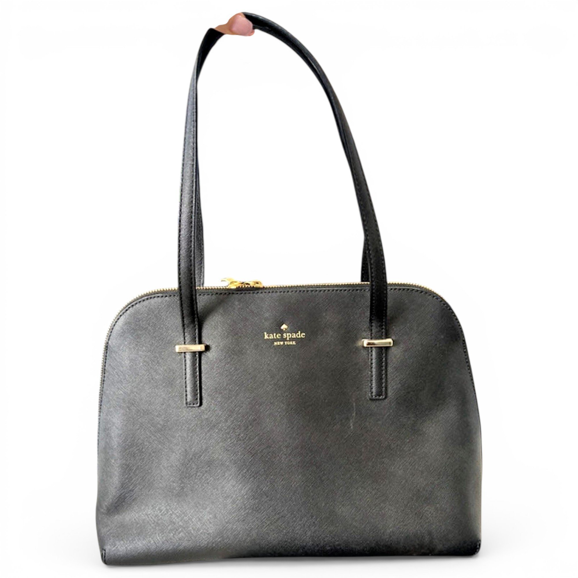 Leather satchel