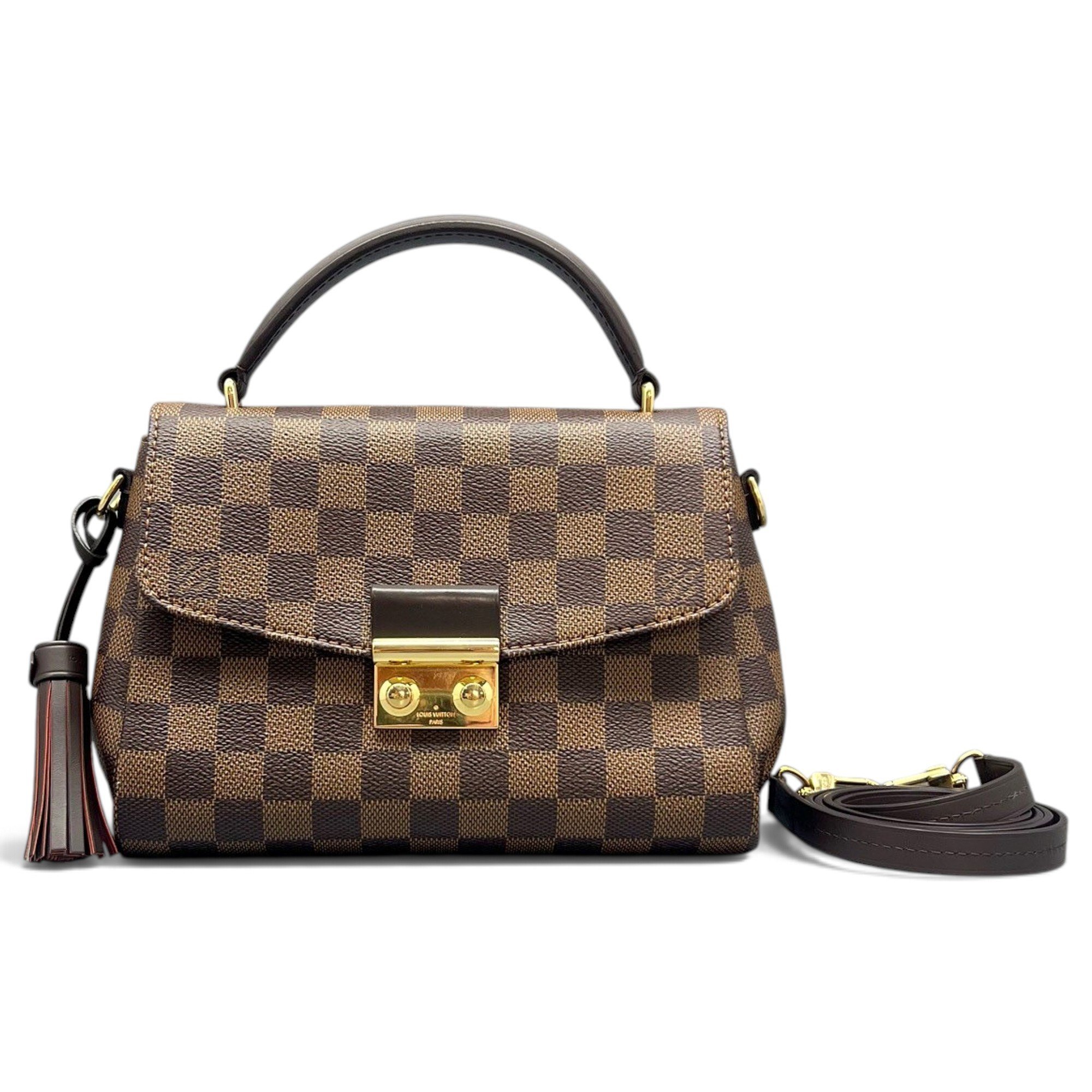 Croisette leather handbag