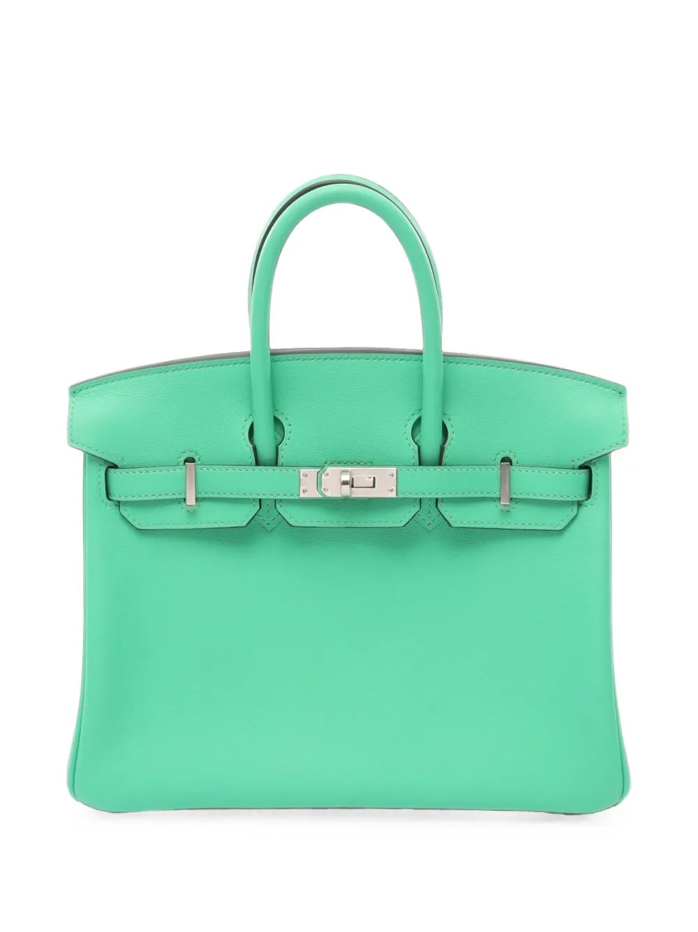 Birkin 25 Swift leather tote bag