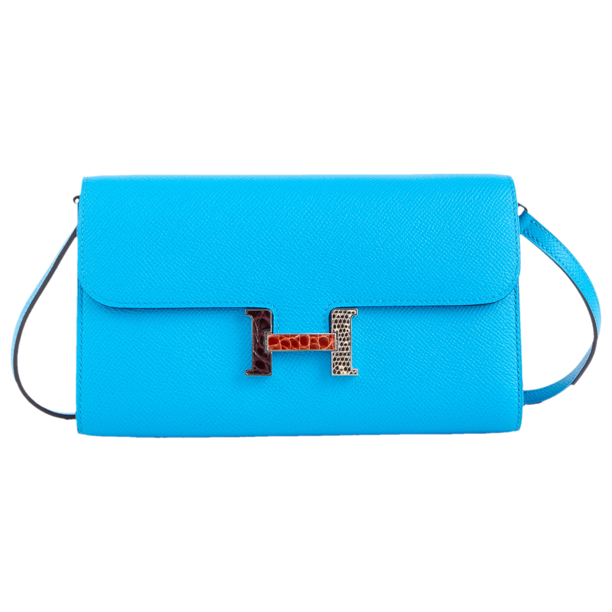 Constance leather crossbody bag