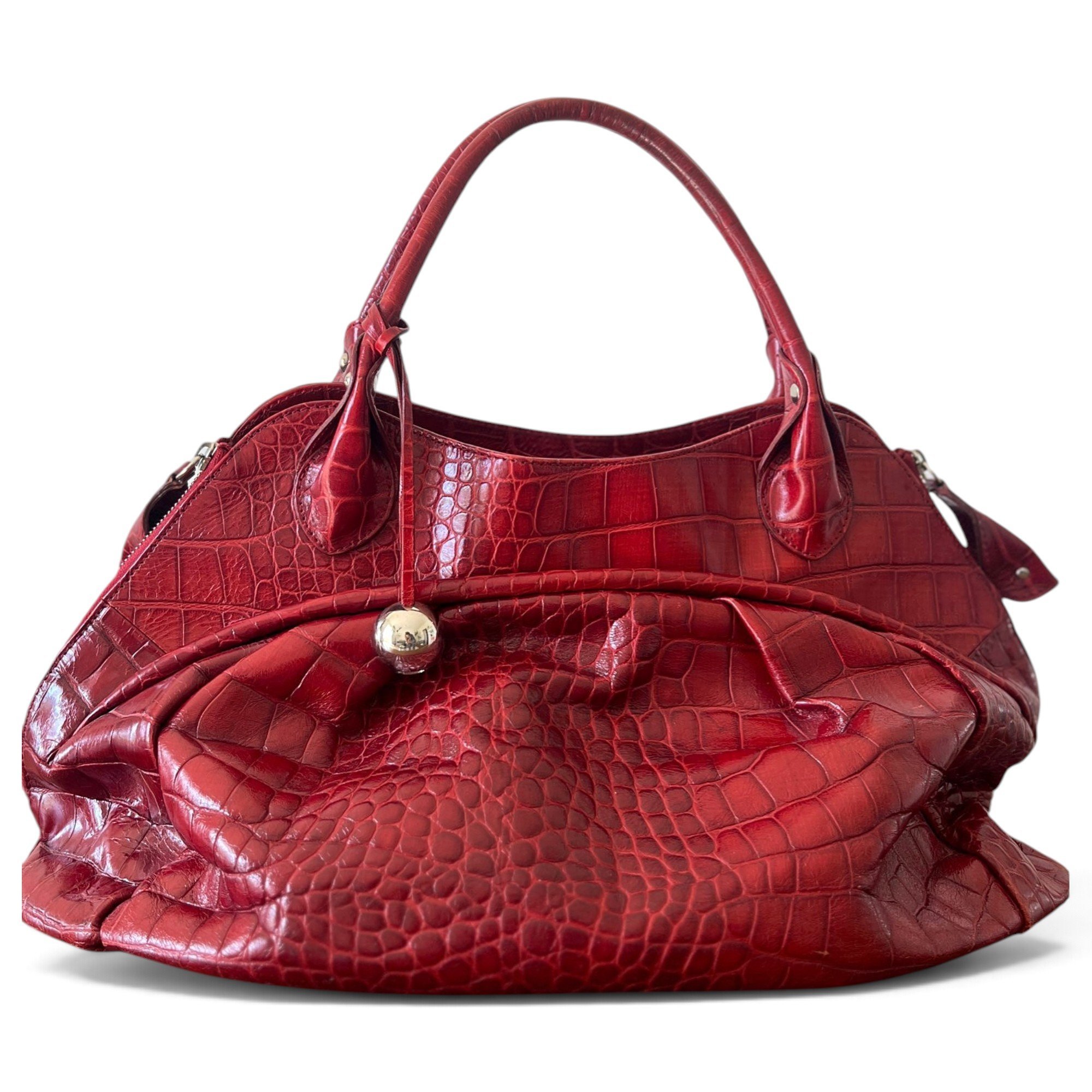 Leather handbag