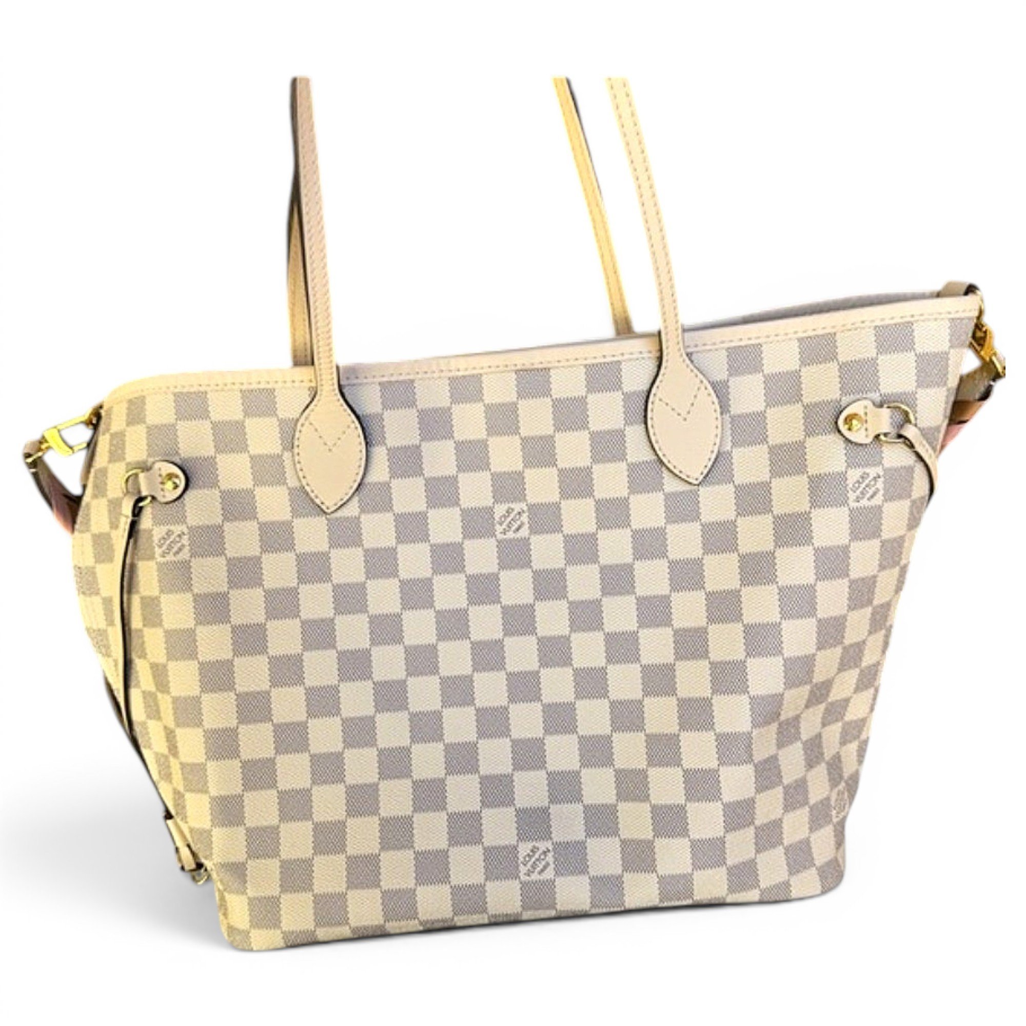 Louis Vuitton Neverfull leather tote