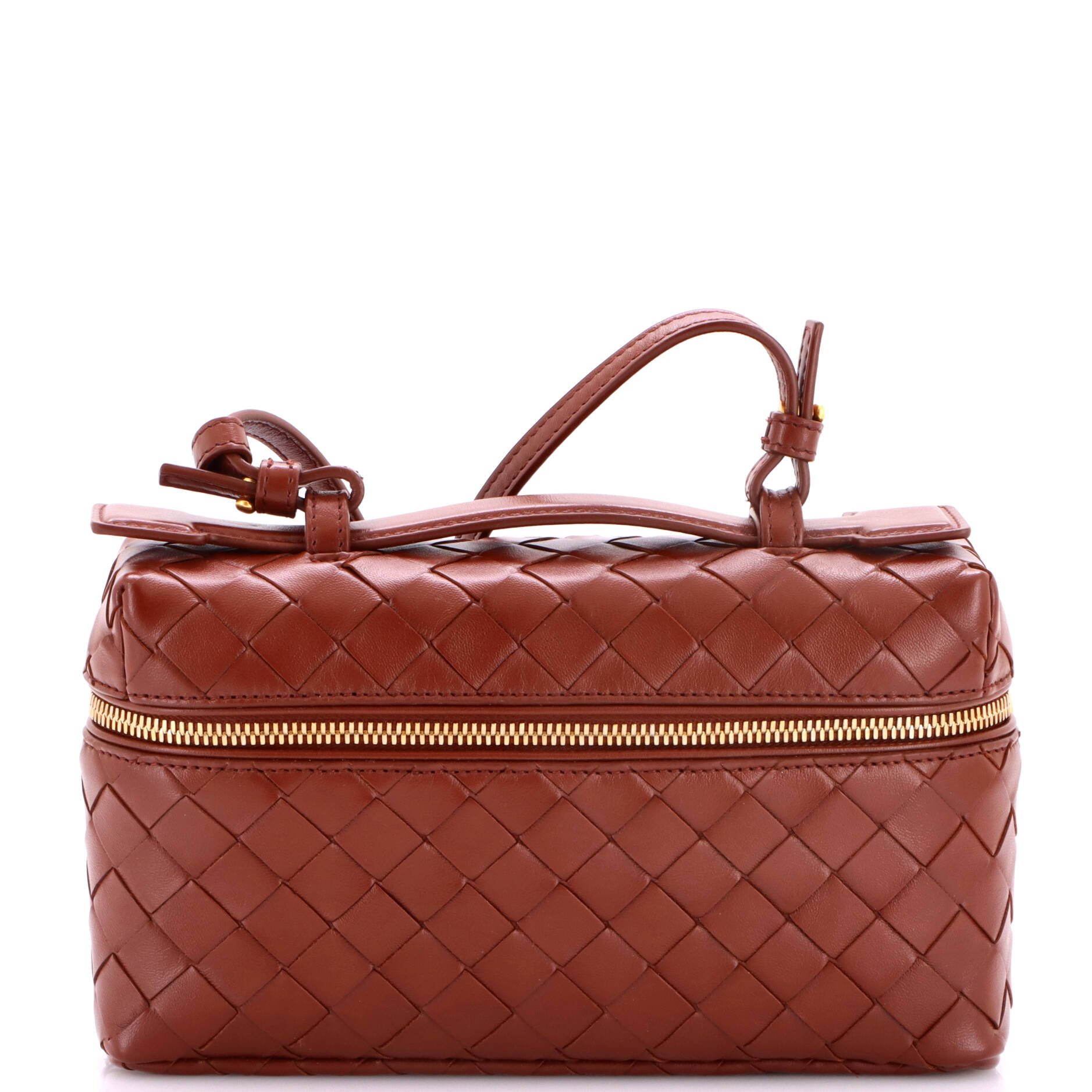 Bang Bang Vanity Case Intrecciato Leather
