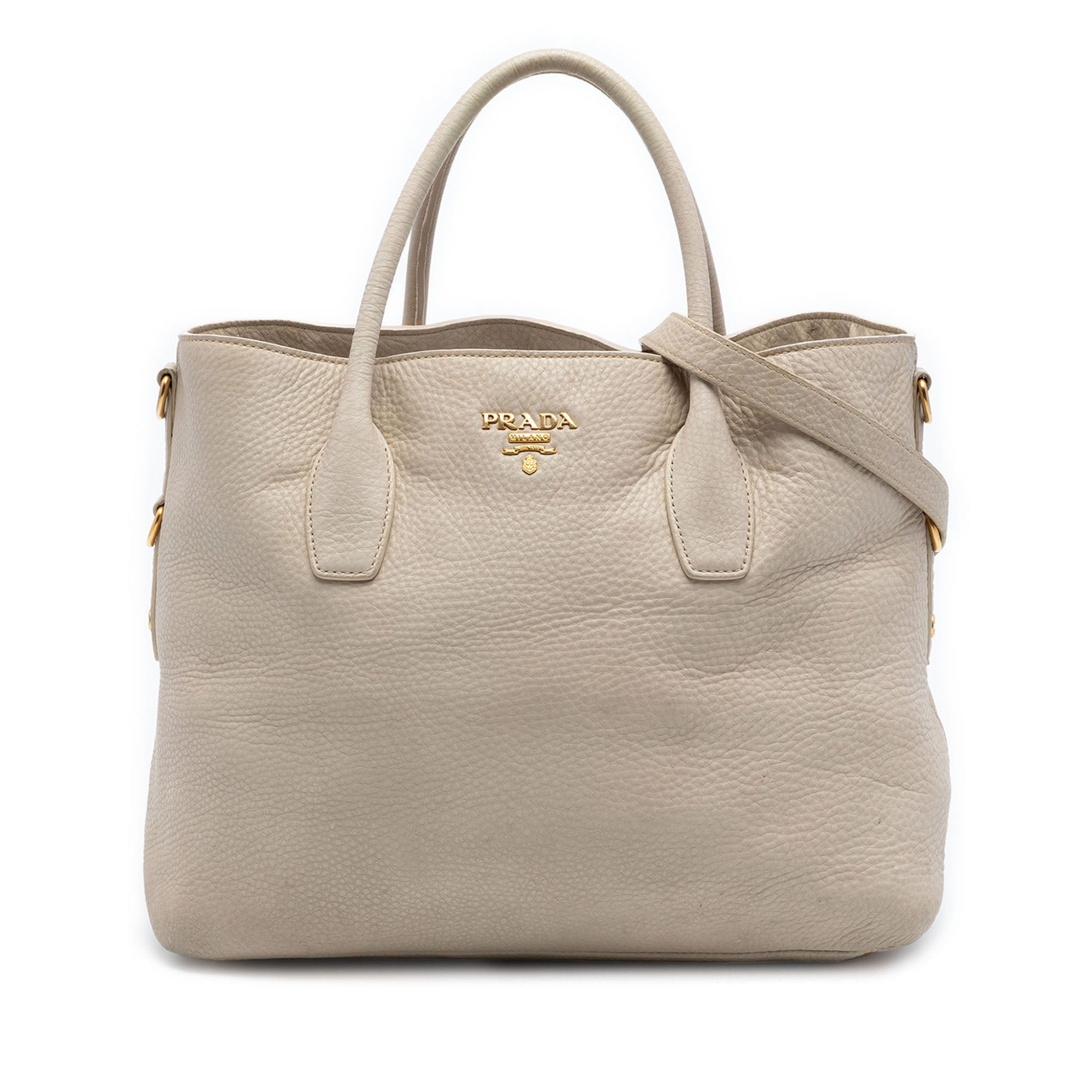 Leather tote