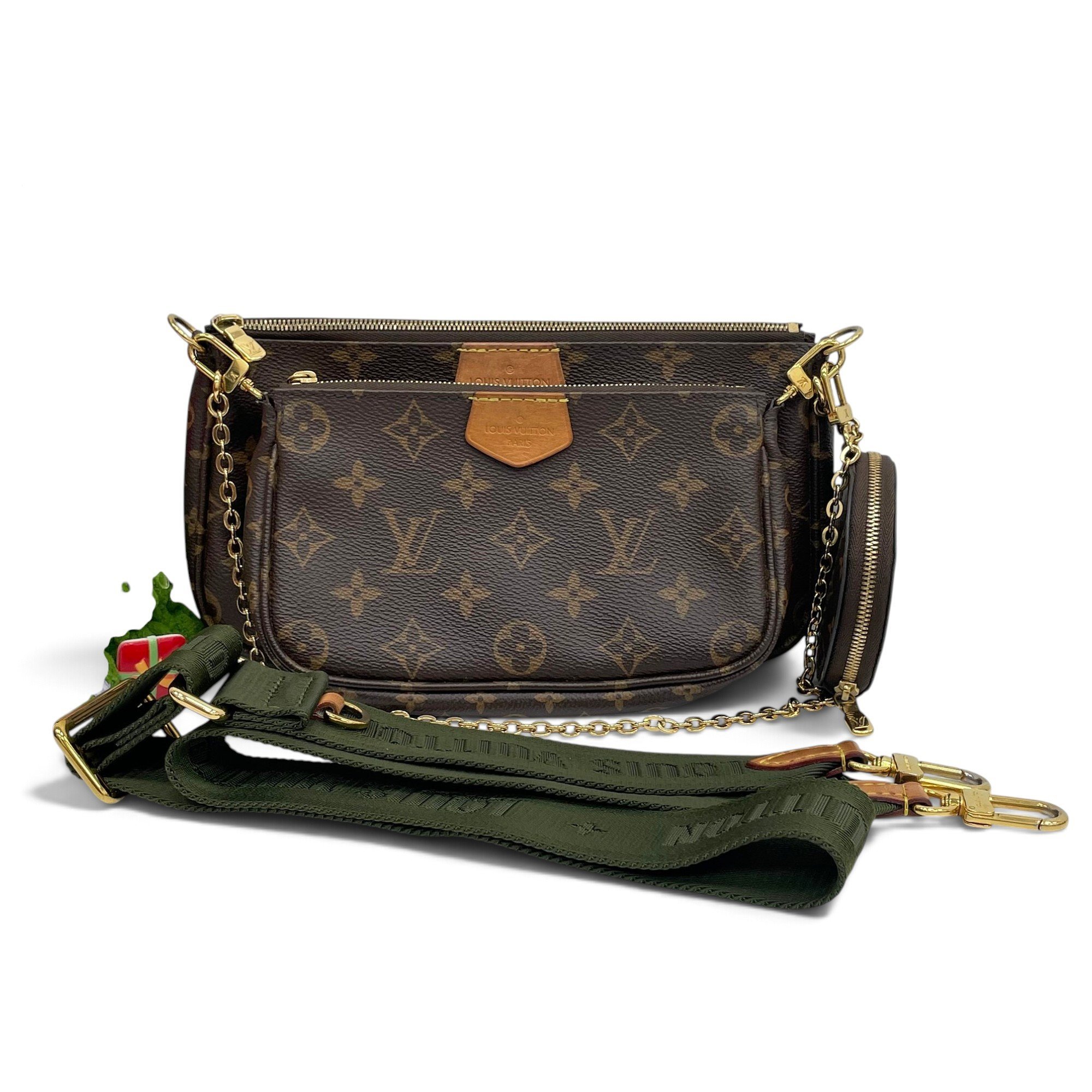 Multi Pochette Accessoires leather handbag