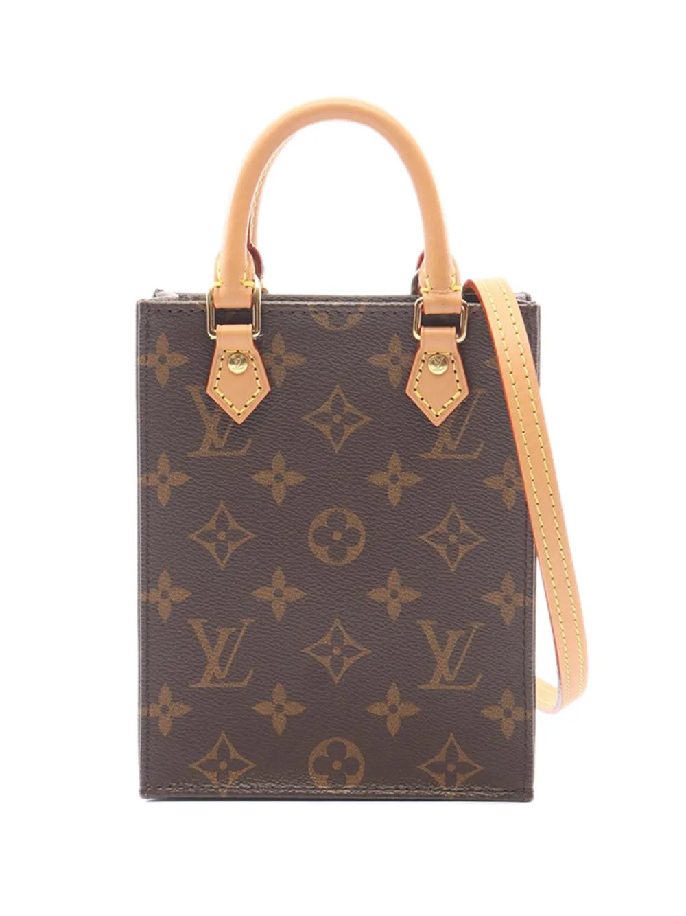 2021 Monogram Petit Sac Plat satchel
