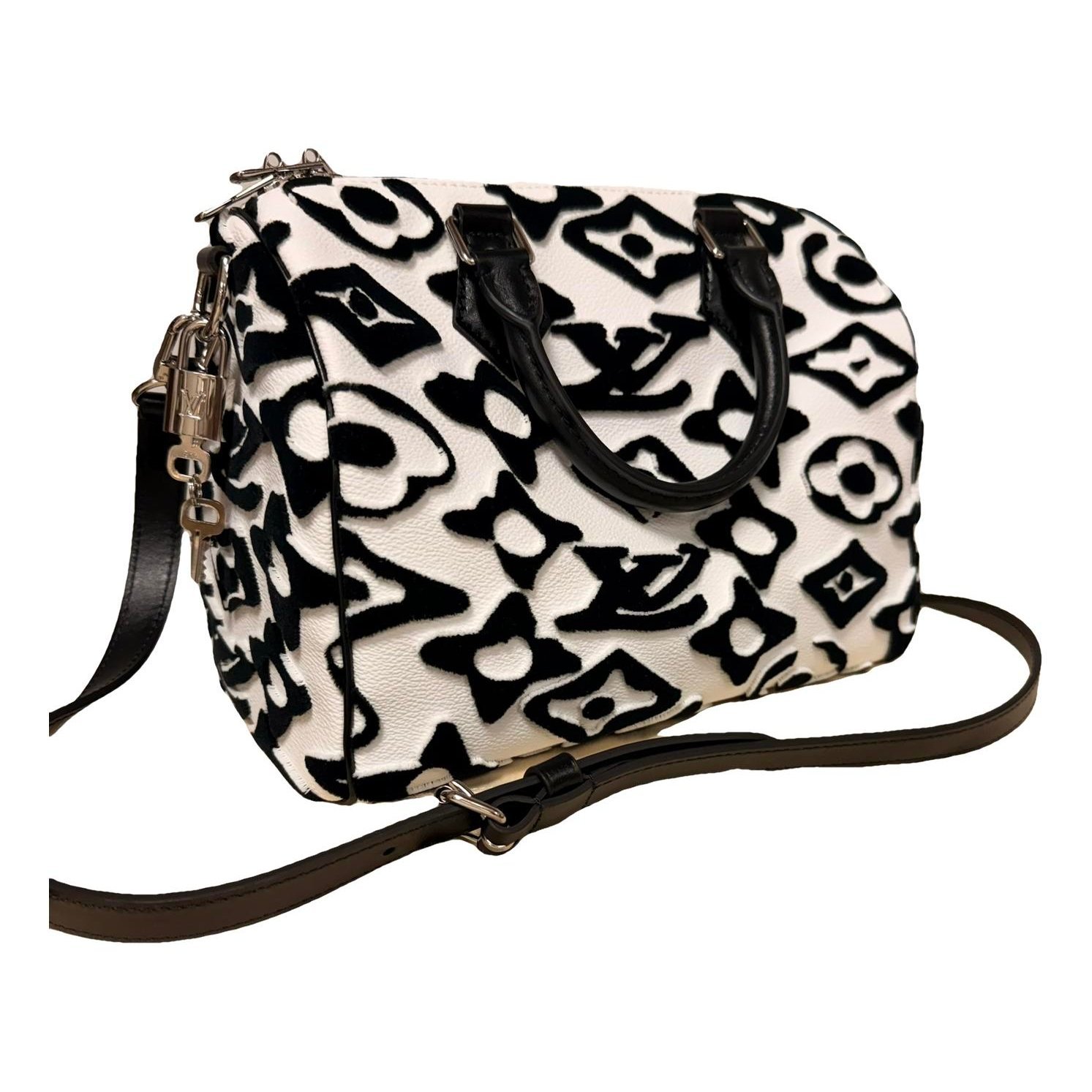 Louis Vuitton Speedy Bandoulière cloth handbag