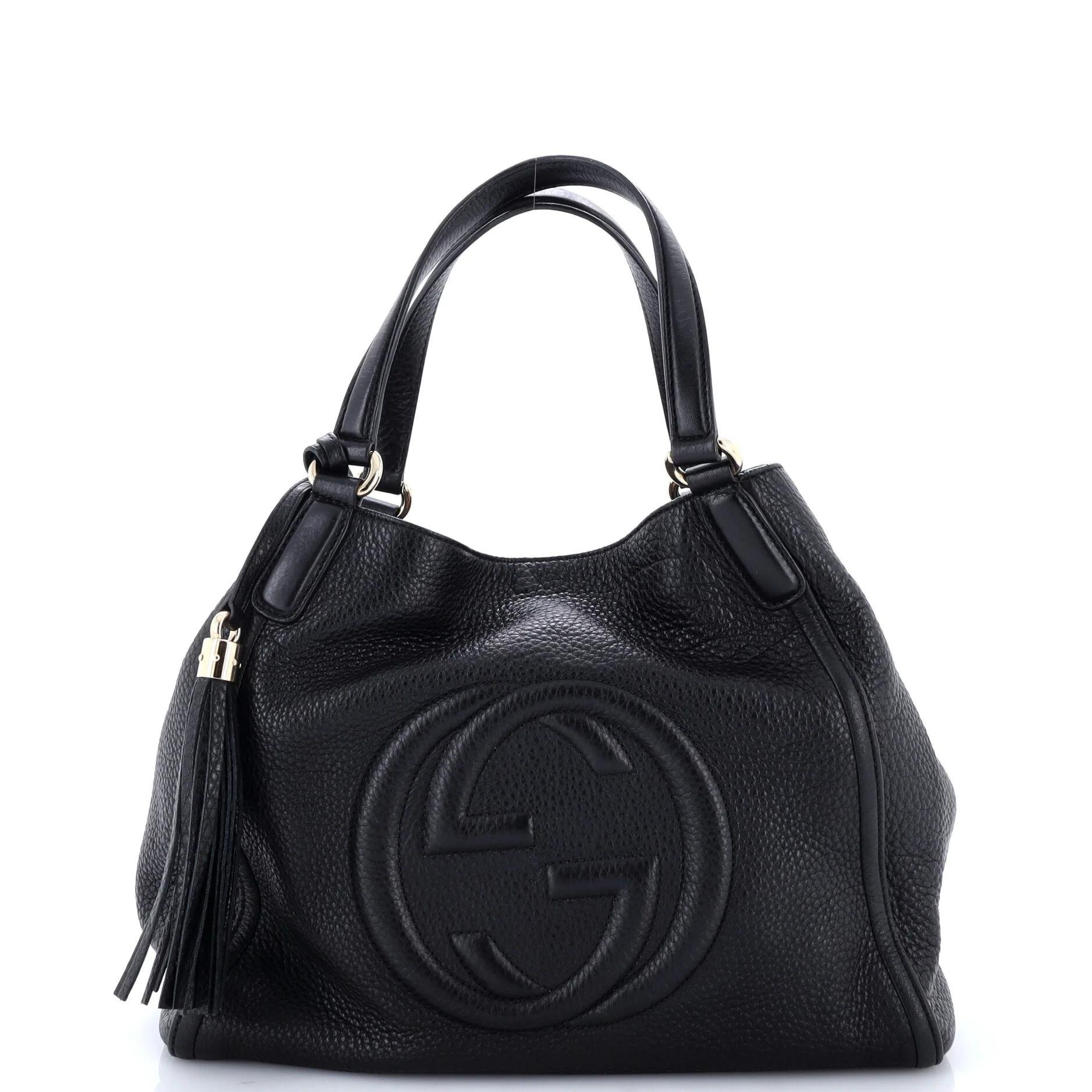 Leather handbag