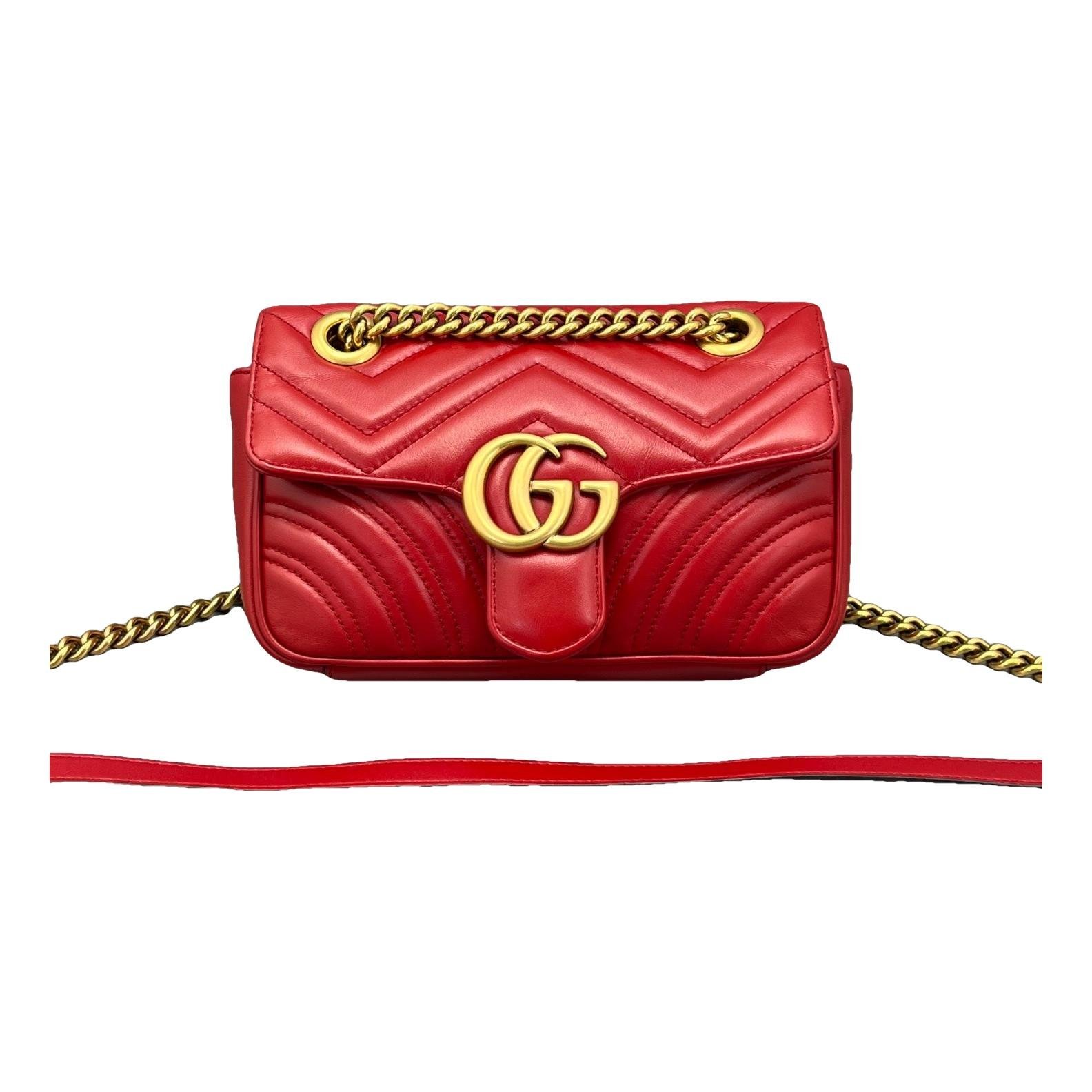 GG Marmont leather handbag