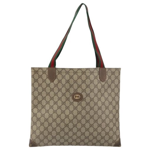 Leather tote