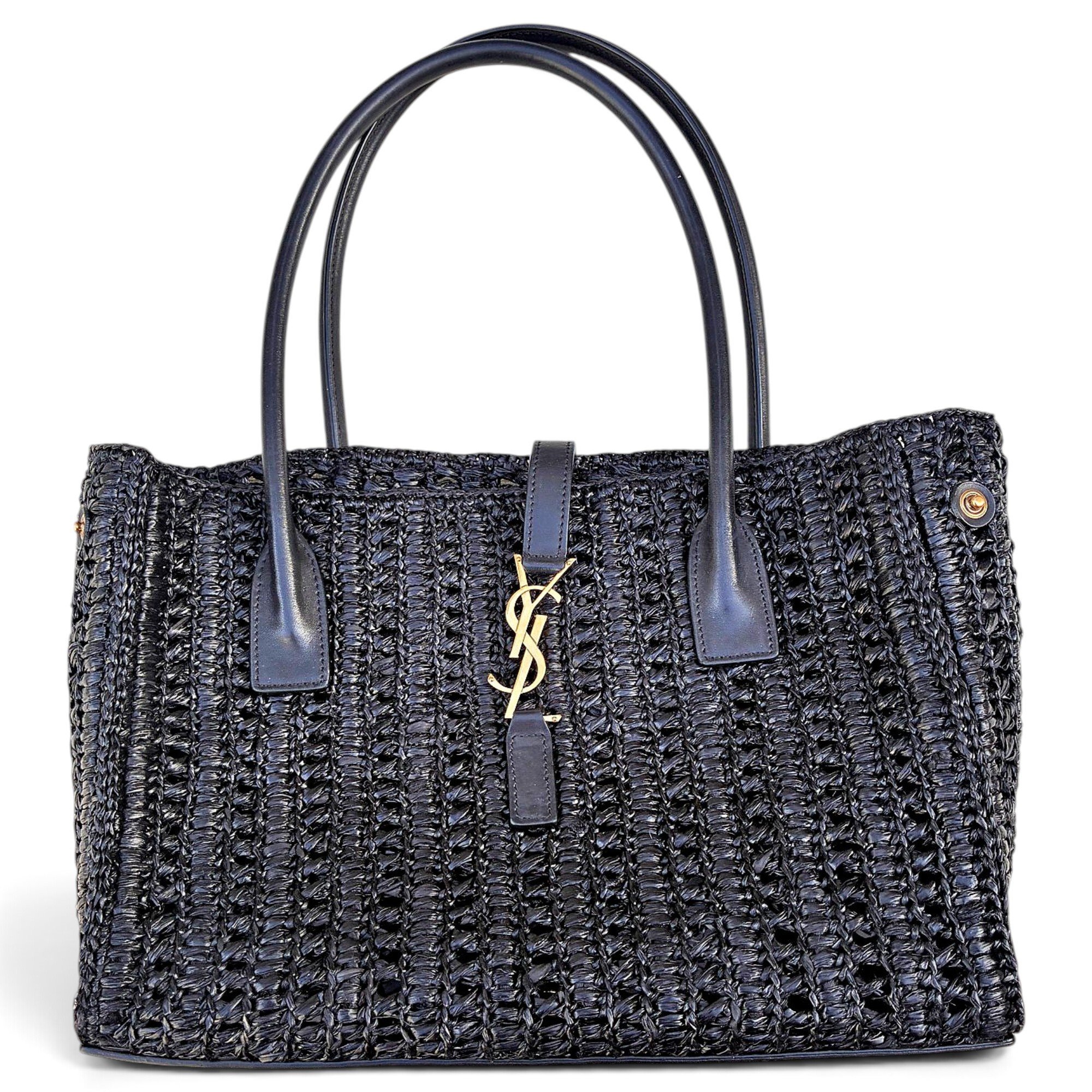 Leather tote