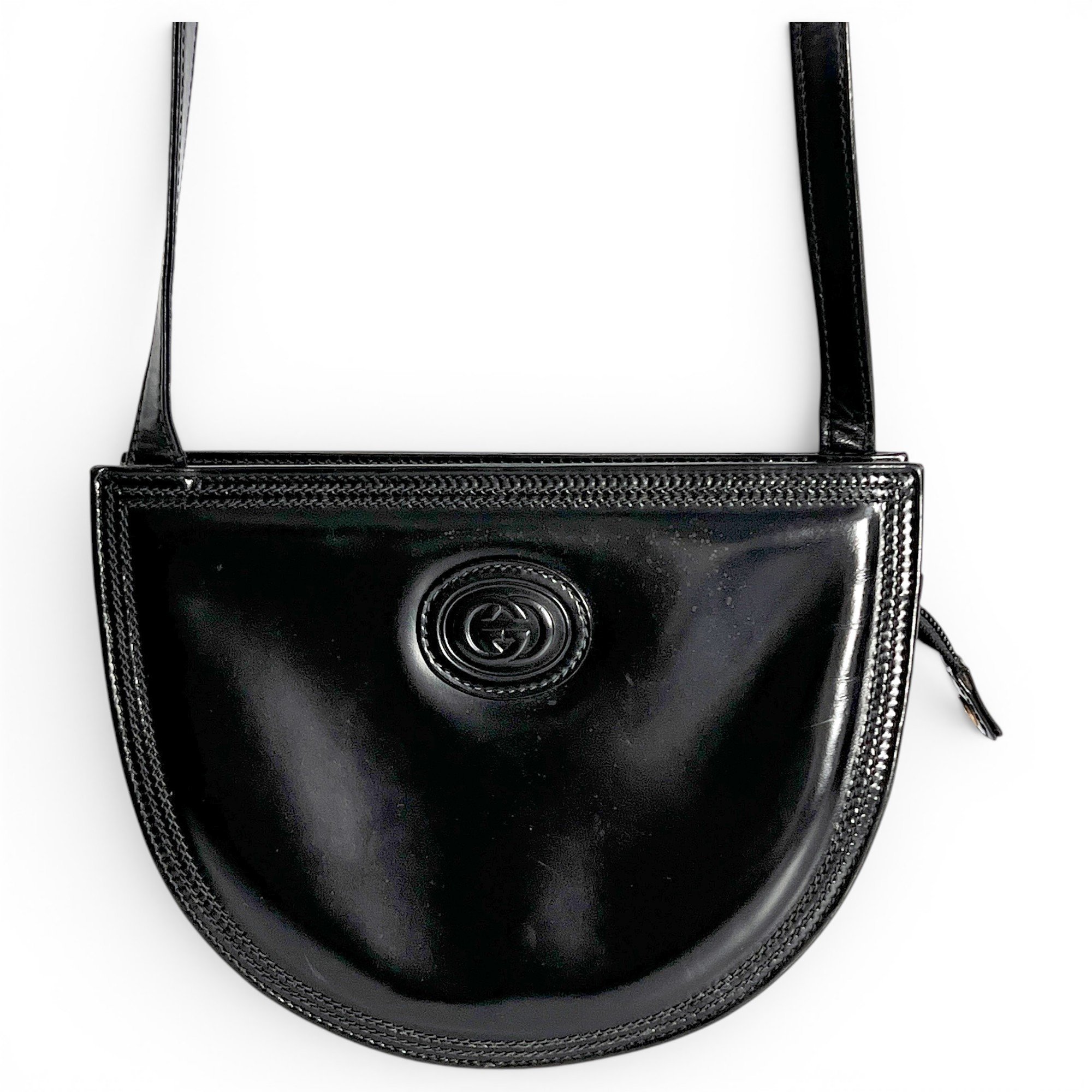 Leather crossbody bag