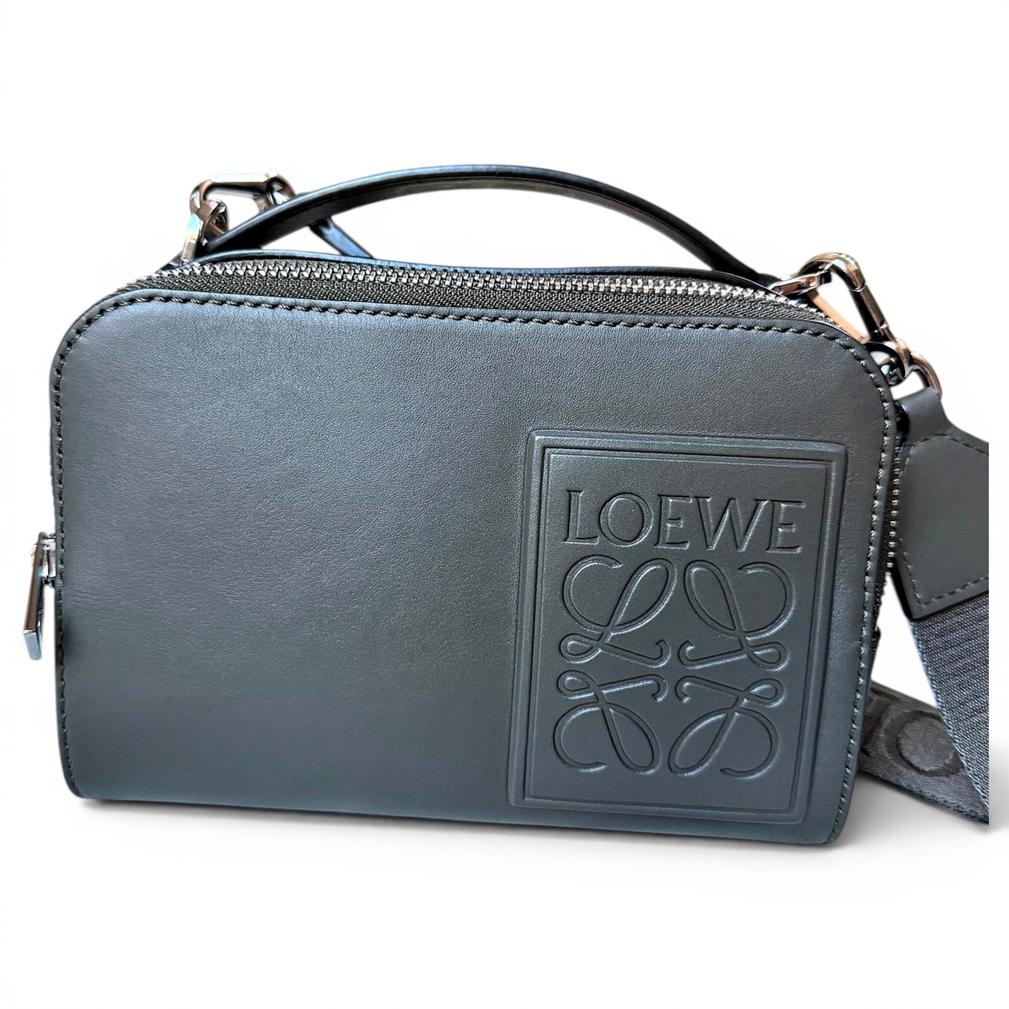 Leather crossbody bag