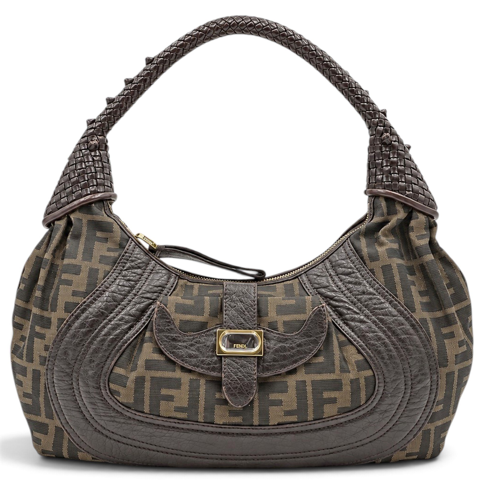 Spy leather handbag