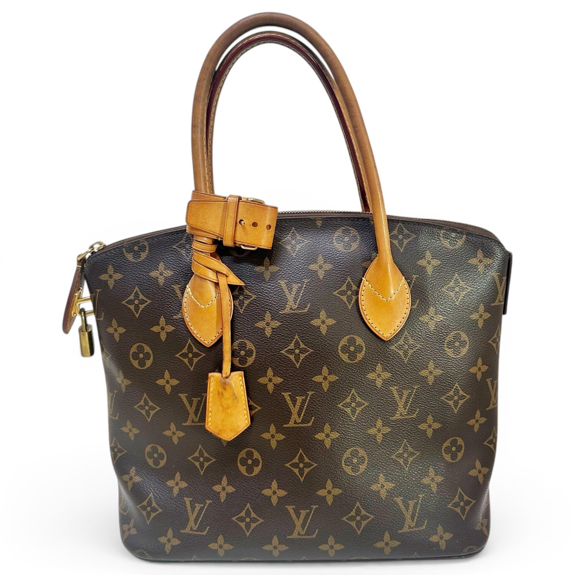 Lockit leather handbag