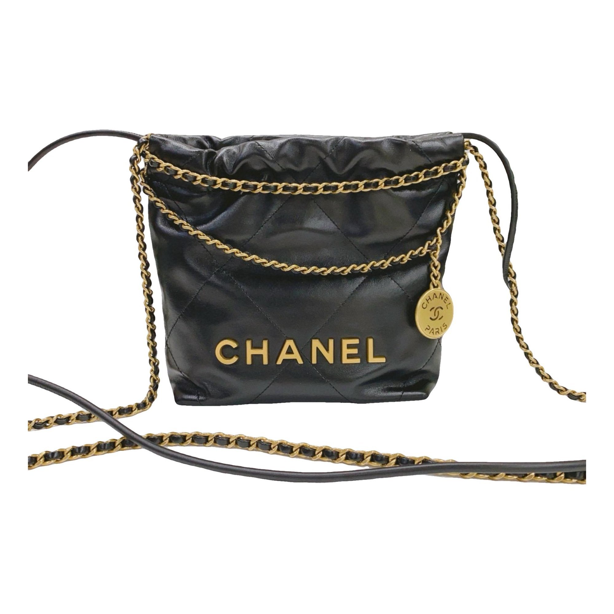 Chanel 22 leather handbag