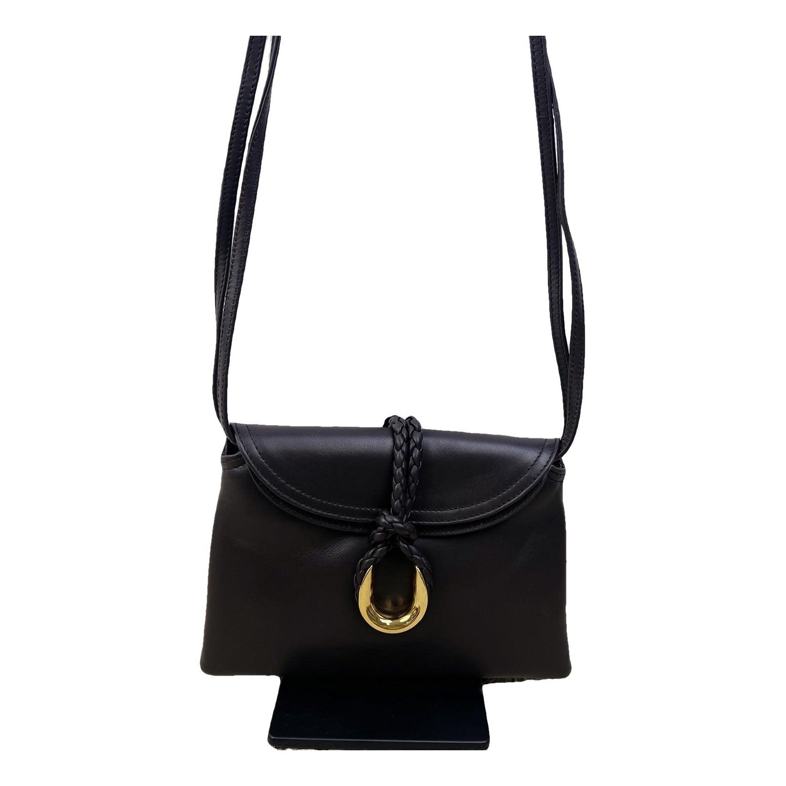 Leather crossbody bag