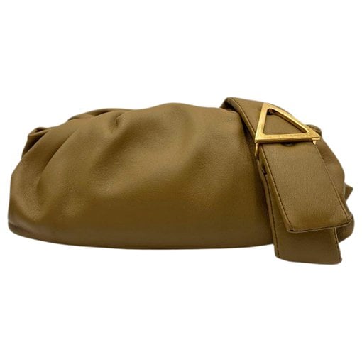 Pouch leather handbag