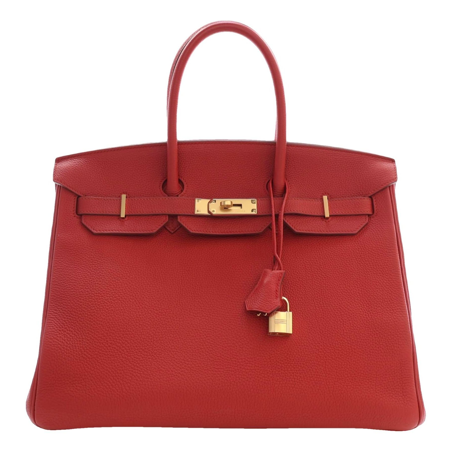 Birkin 35 leather tote