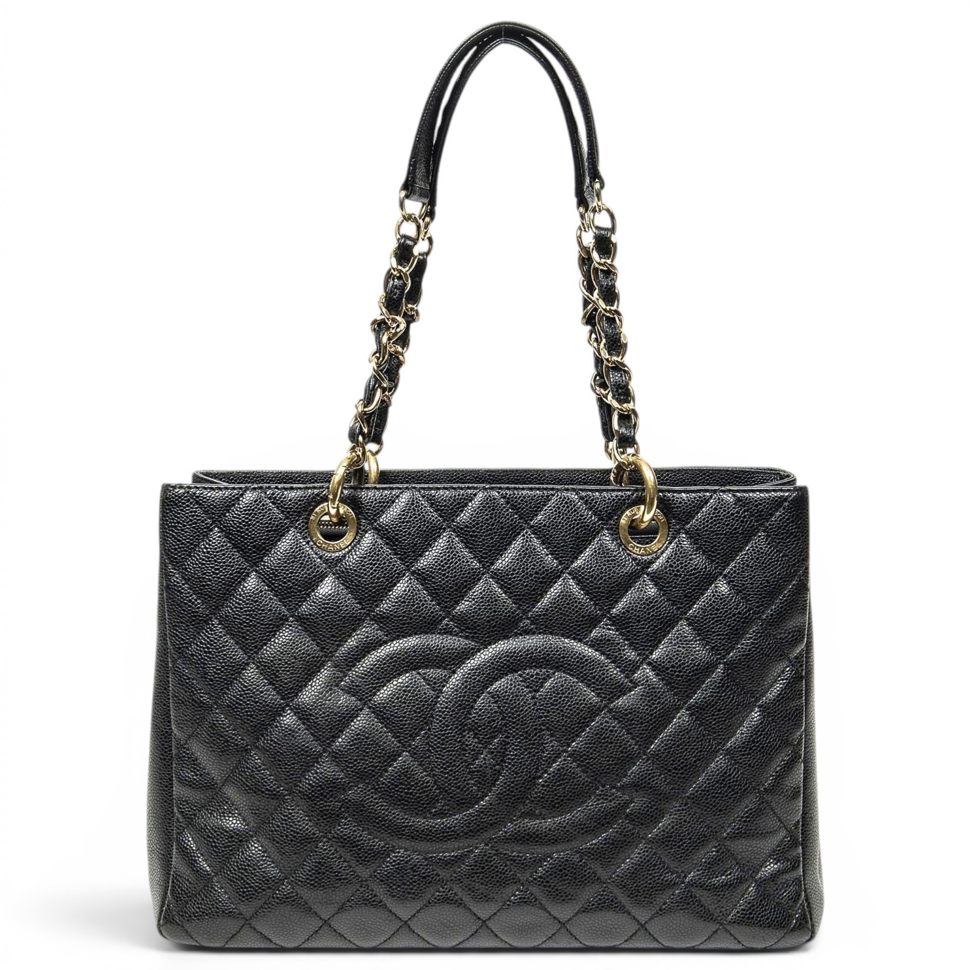 Grand shopping leather tote