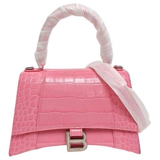 Balenciaga Hourglass leather handbag