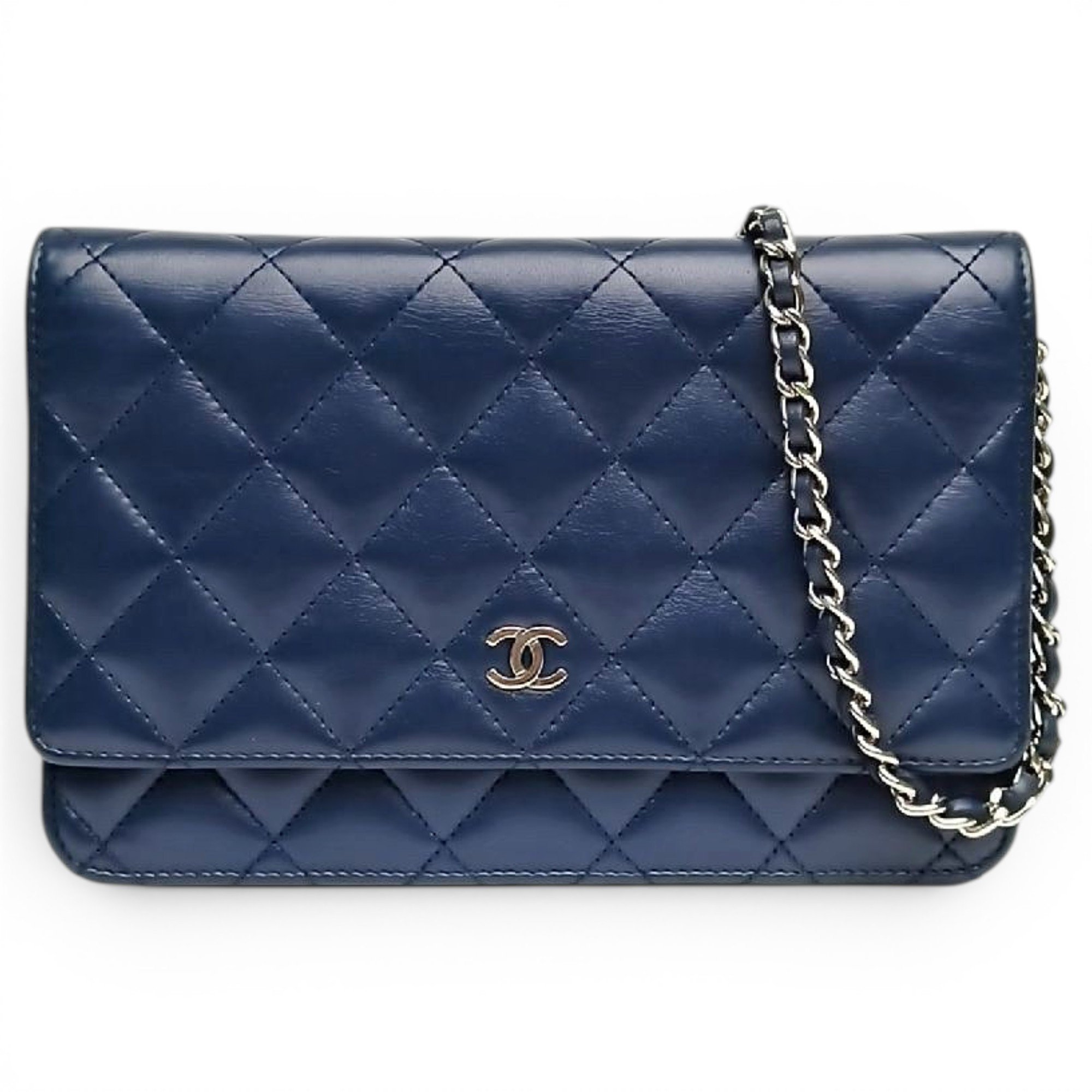 Wallet On Chain Timeless/Classique leather crossbody bag