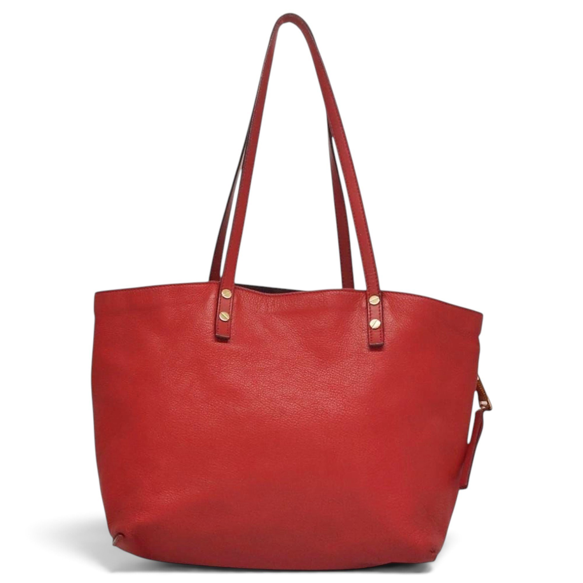 Leather tote