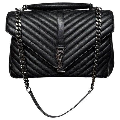 Collége monogramme leather handbag