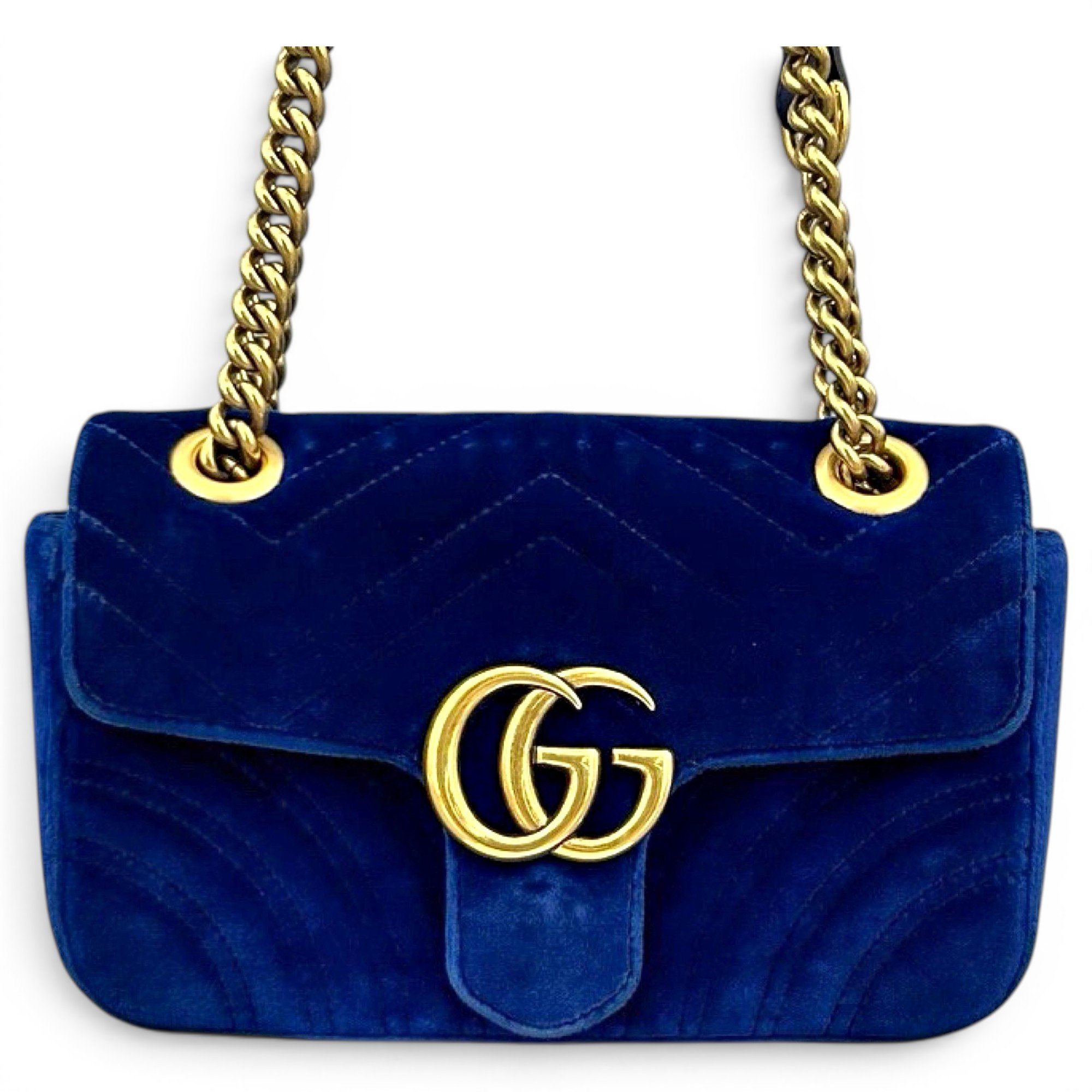 GG Marmont velvet handbag