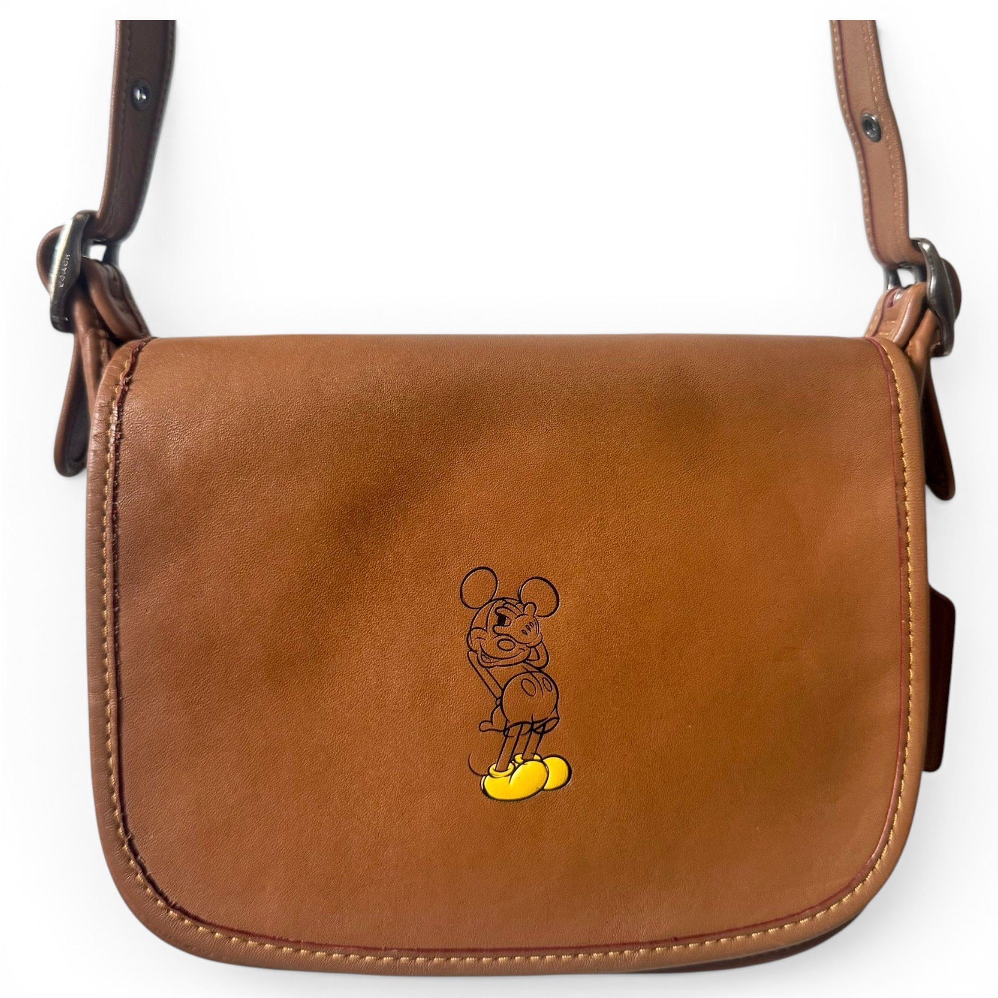 Leather crossbody bag
