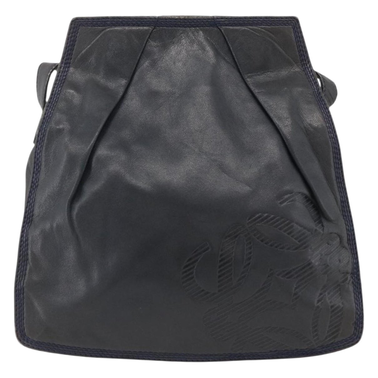 Anagram leather handbag