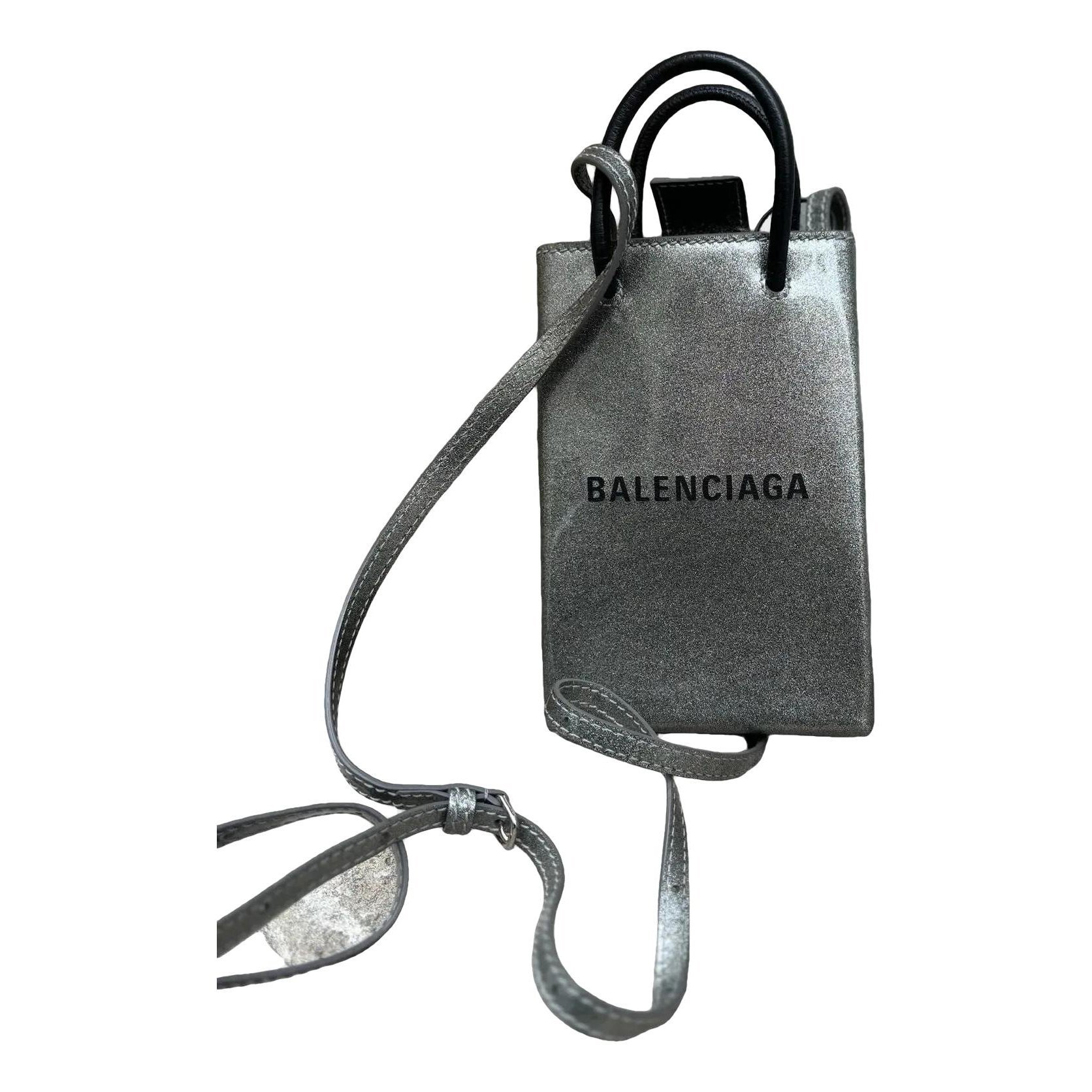 B leather bag