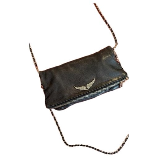 Rock leather crossbody bag