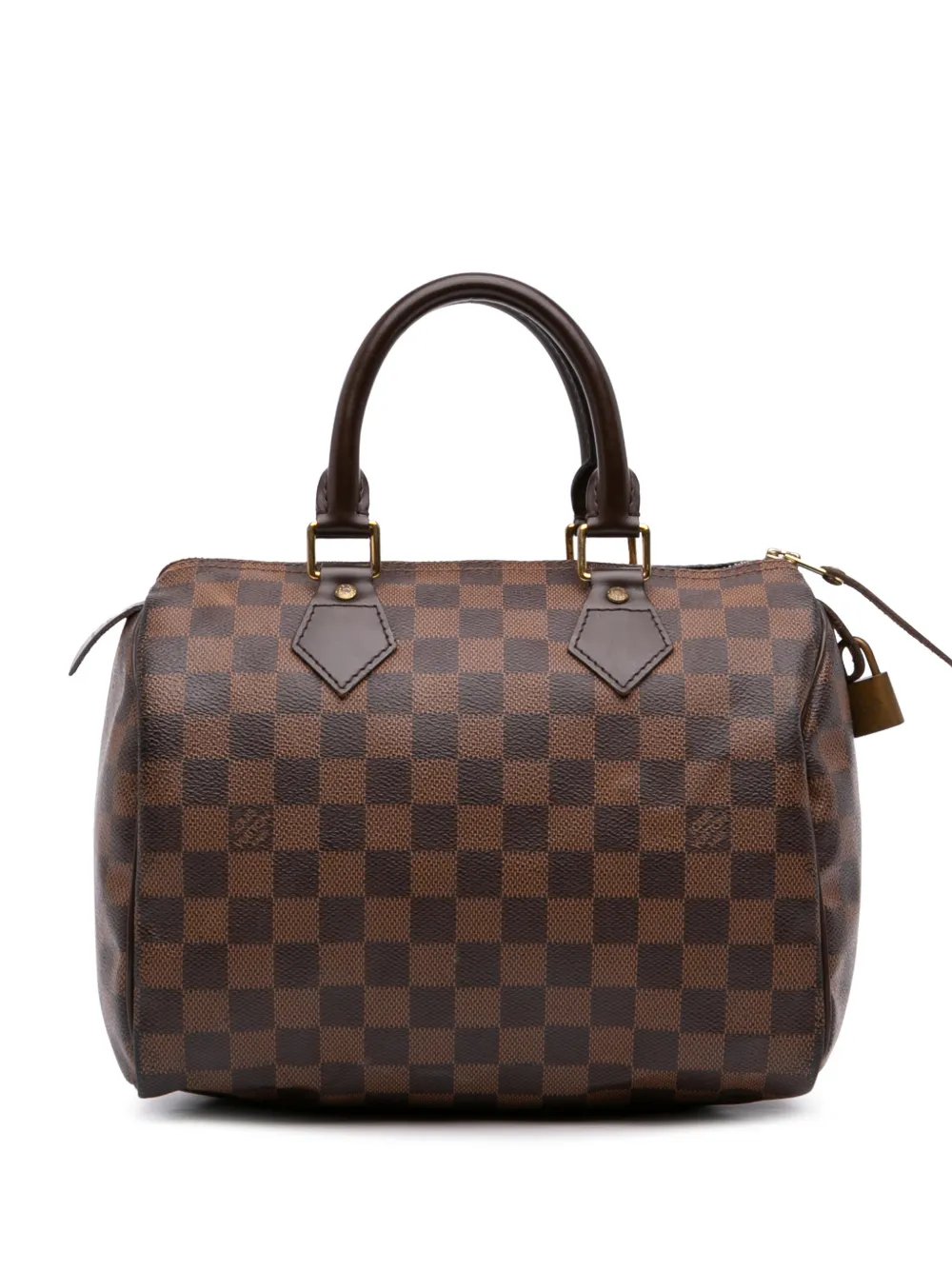 2014 Damier Ebene Speedy 25 boston bag