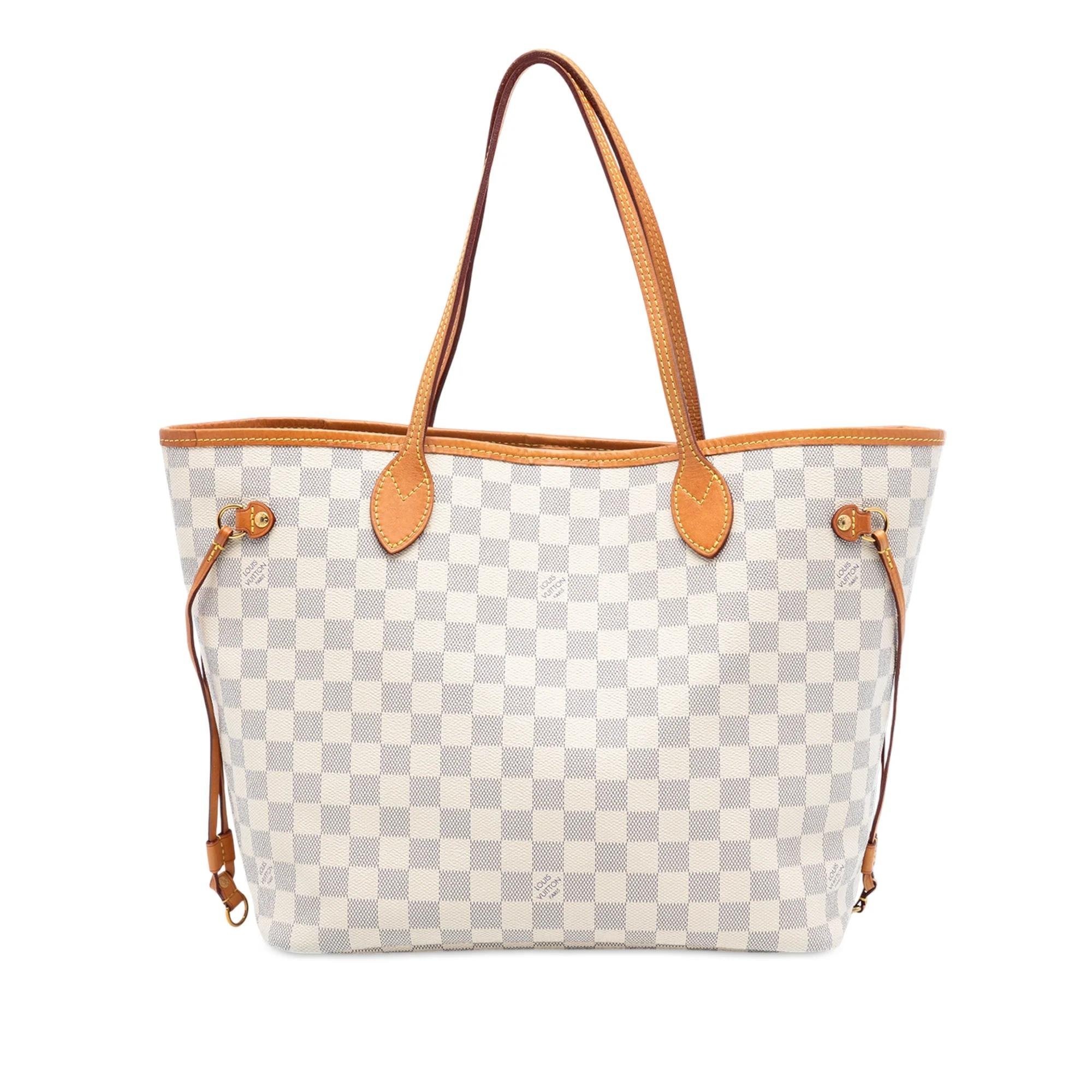 Louis Vuitton Neverfull leather tote