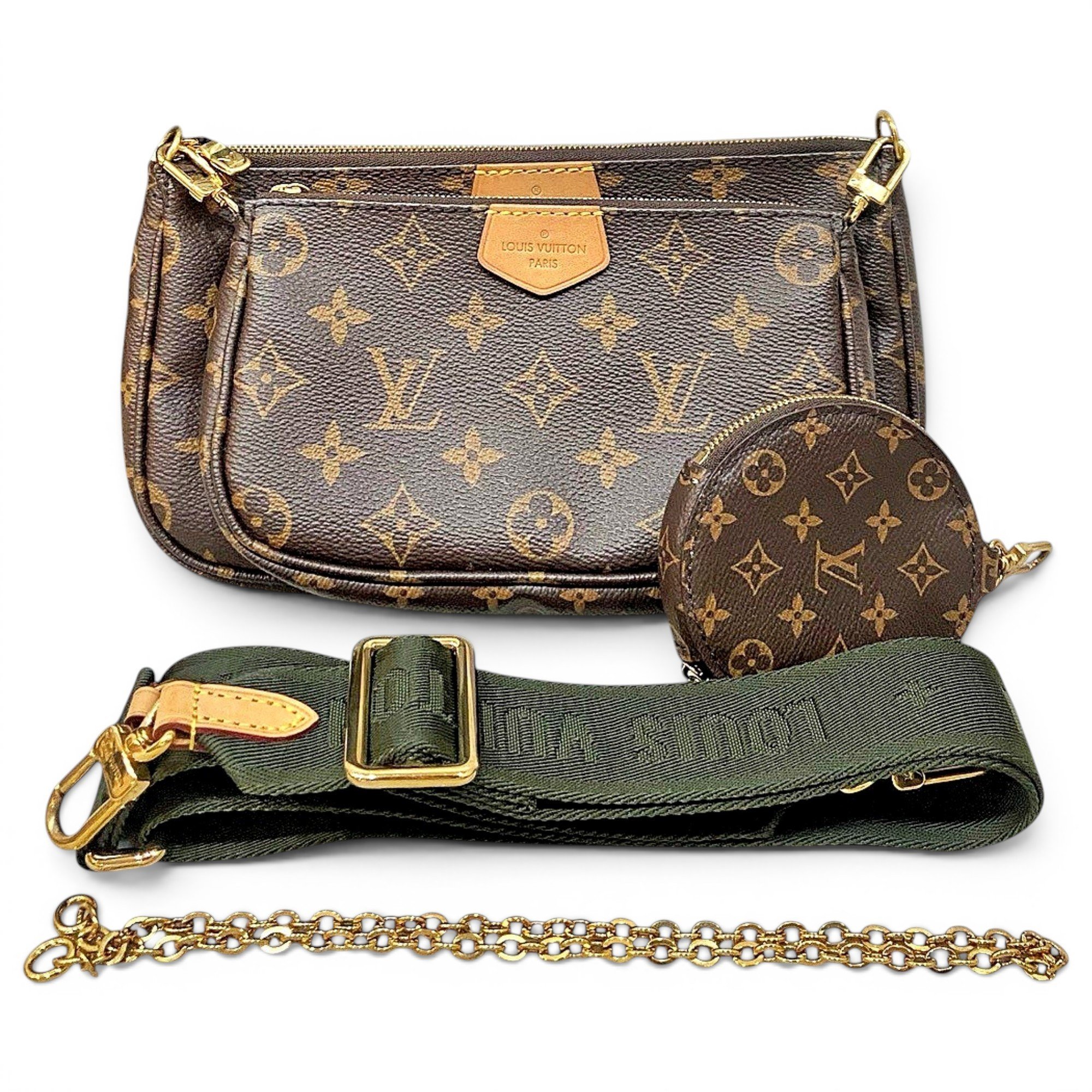 Multi Pochette Accessoires leather crossbody bag