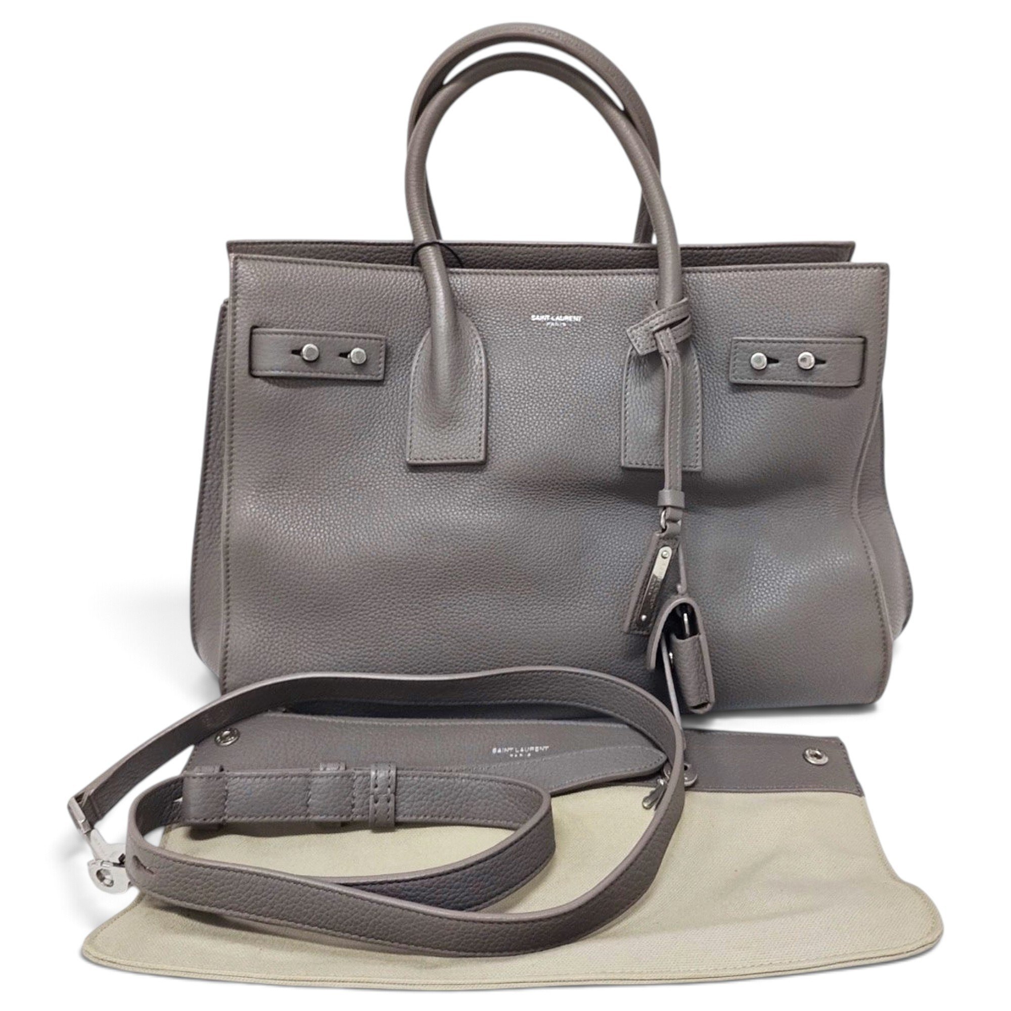 Saint Laurent Sac de Jour leather tote