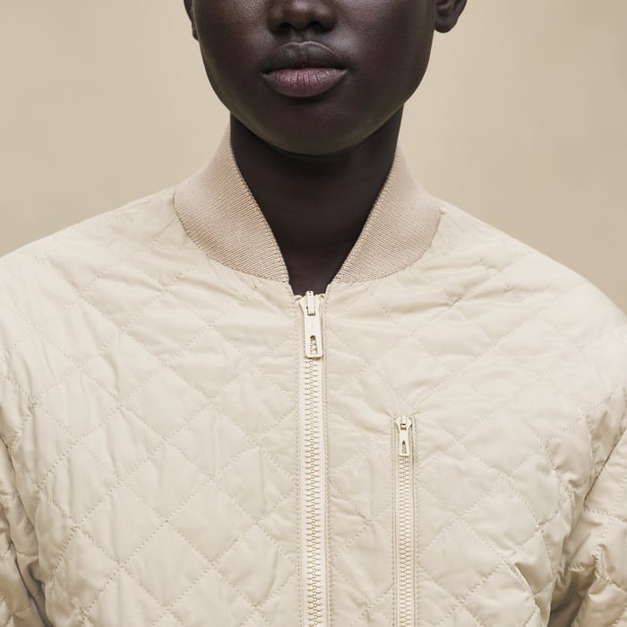 Beige Pierre d'Istrie "Cahier Du Colporteur" Reversible Jacket