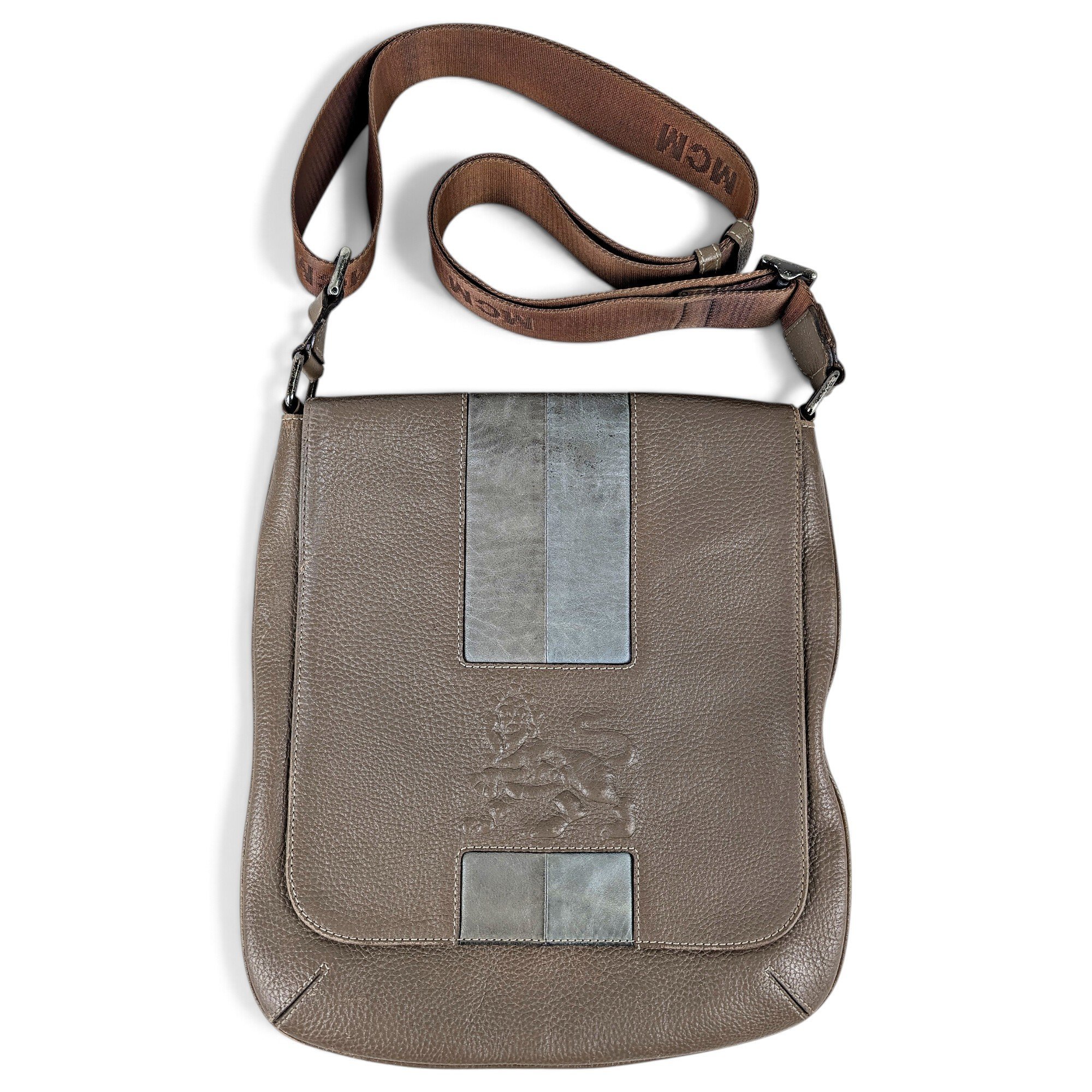 MCM Leather crossbody bag