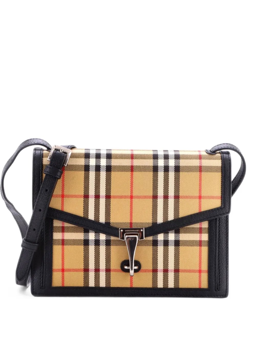 Macken Vintage Check Canvas Small crossbody bag