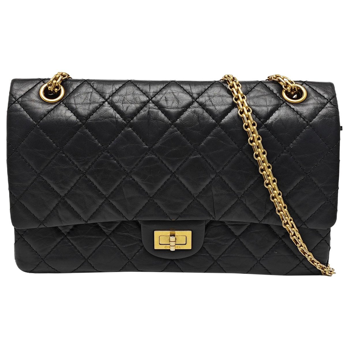 2.55 leather handbag