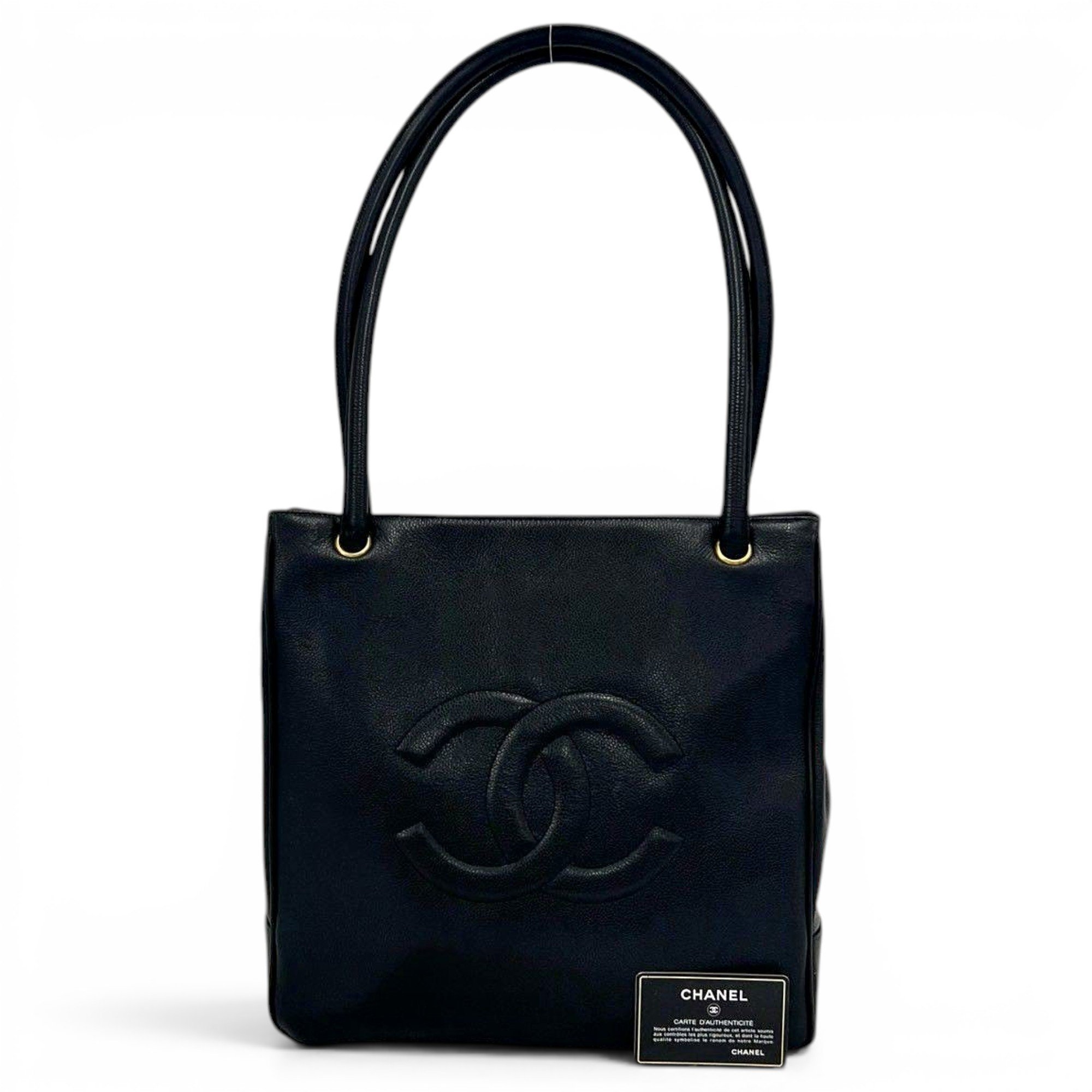 Leather tote