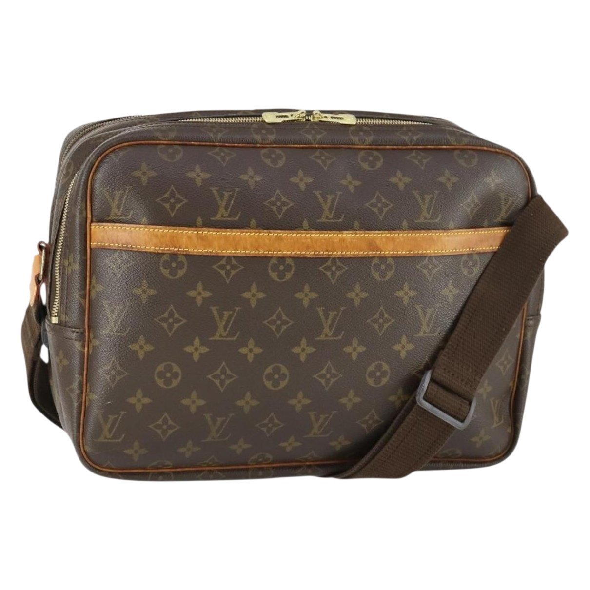 Reporter leather handbag